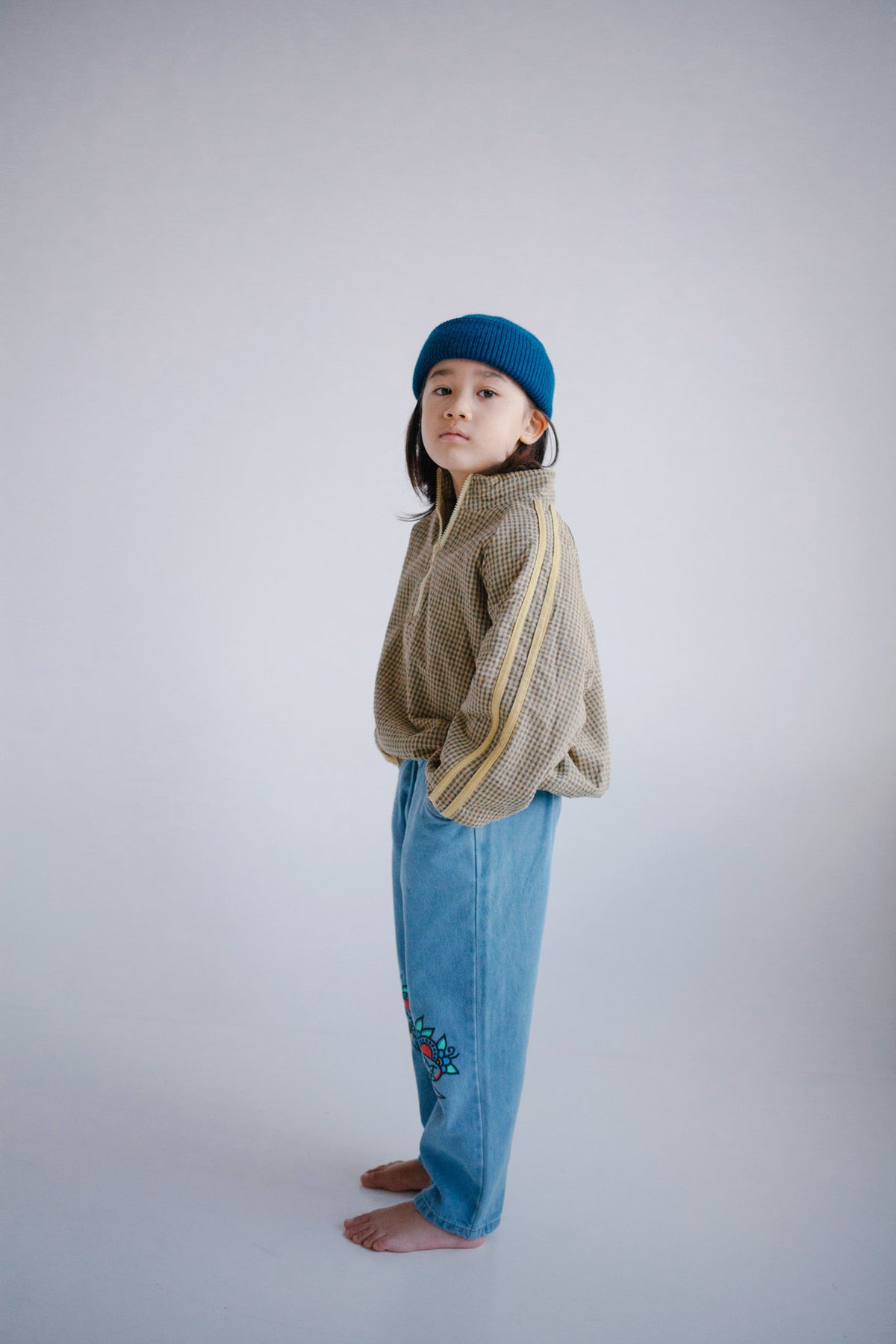 YELLOW VICHY JACKET