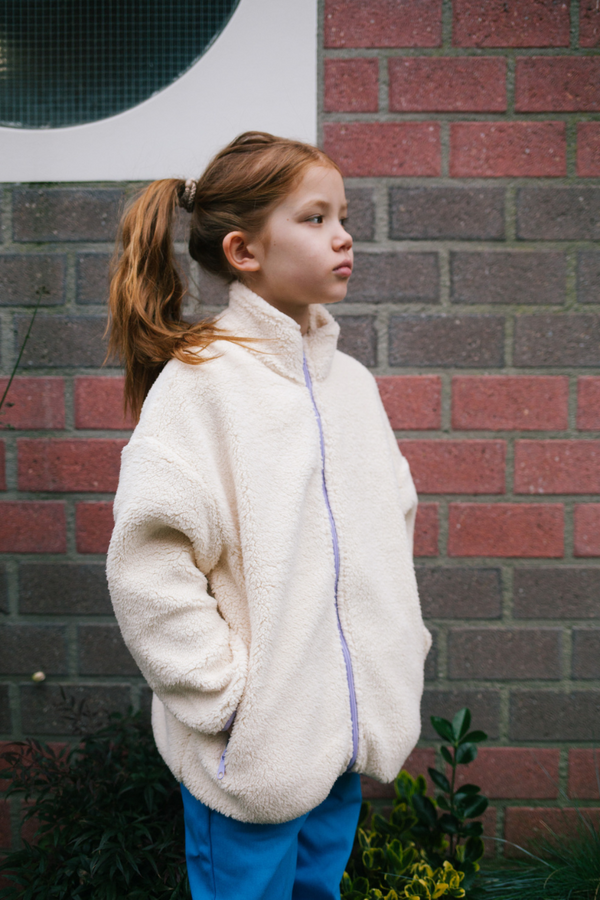 SOFT FLEECE CREAM POLAR VEST