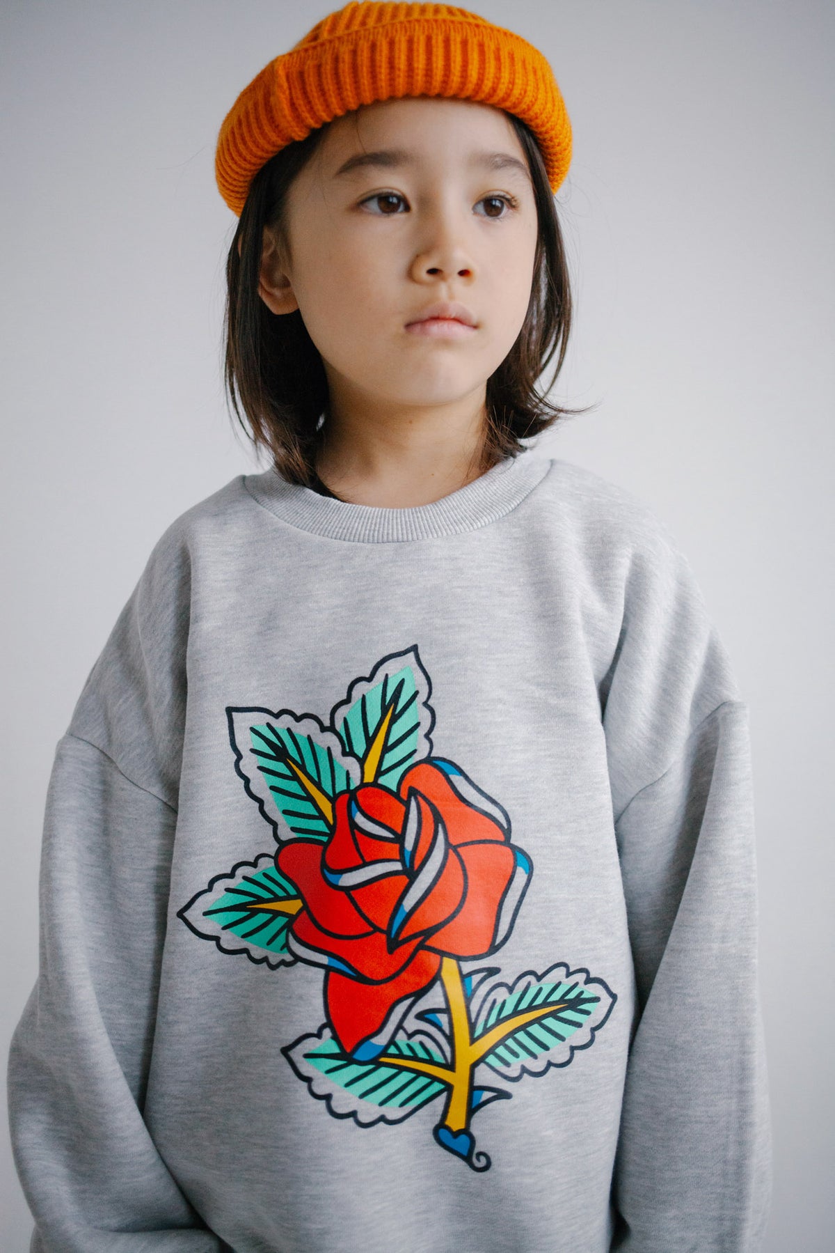 CLASSIC ROSE SWEATSHIRT