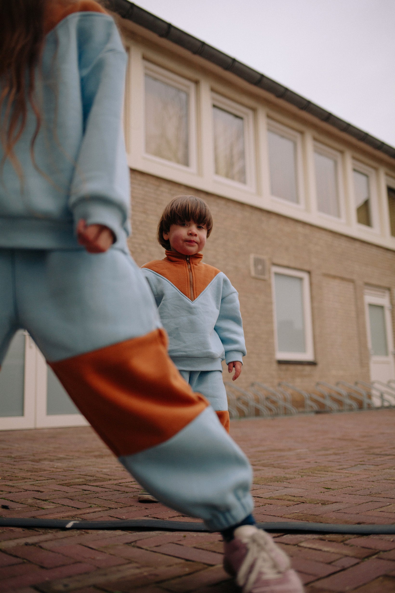 BI-COLOR BLUE TRACK SET