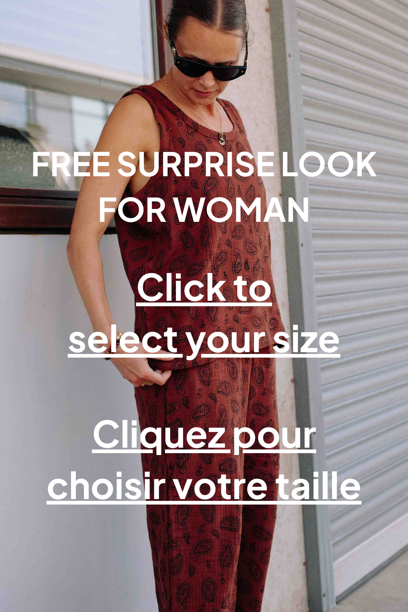 FREE SURPRISE LOOK FOR WOMAN