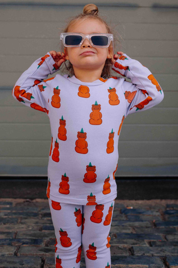 HONEY BEAR LEGGING SET