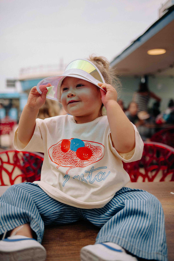 DENIM WASH STRIPED JEANS