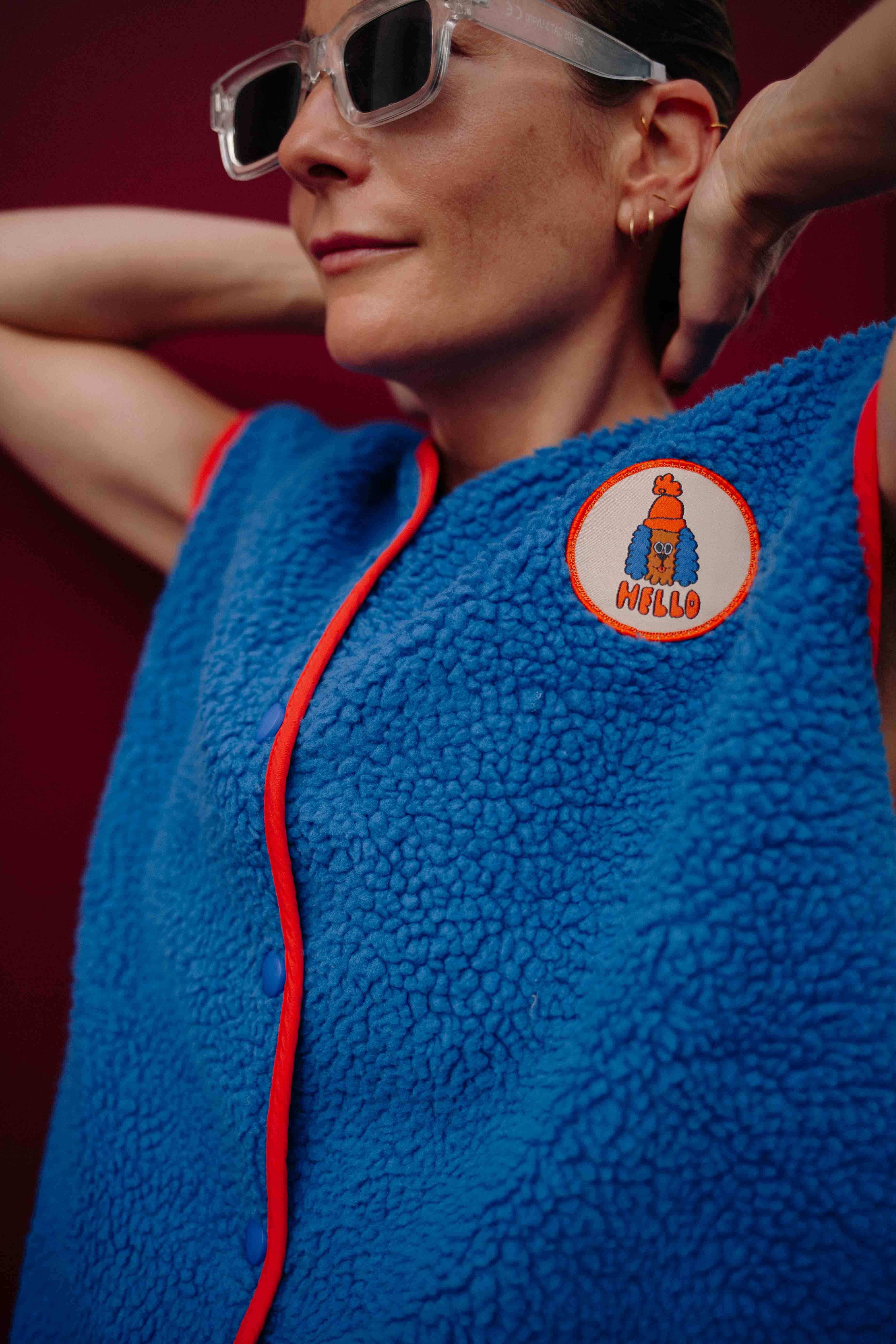 HELLO DOG WAISTCOAT WOMAN