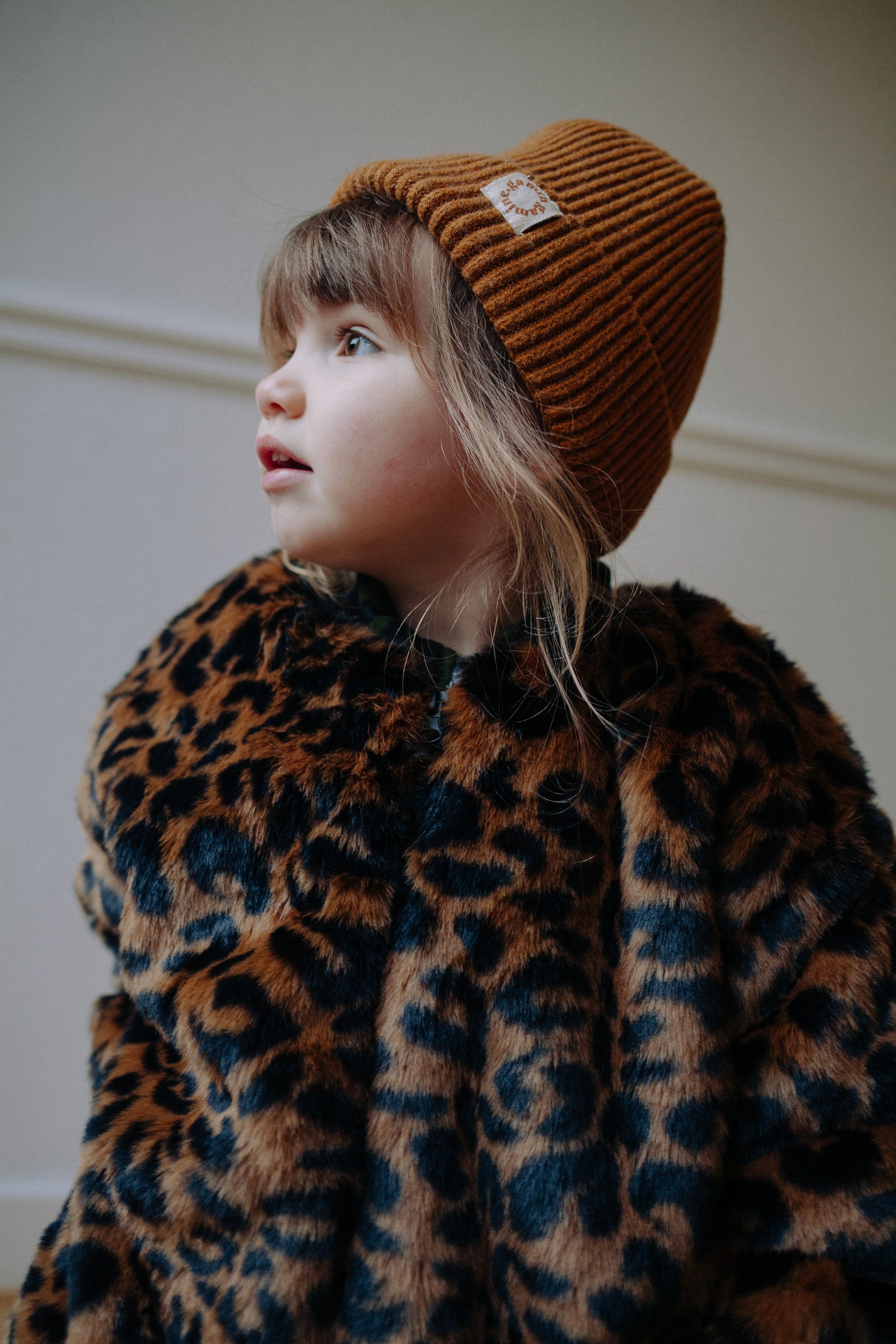 FLUFFY LEOPARD JACKET MML