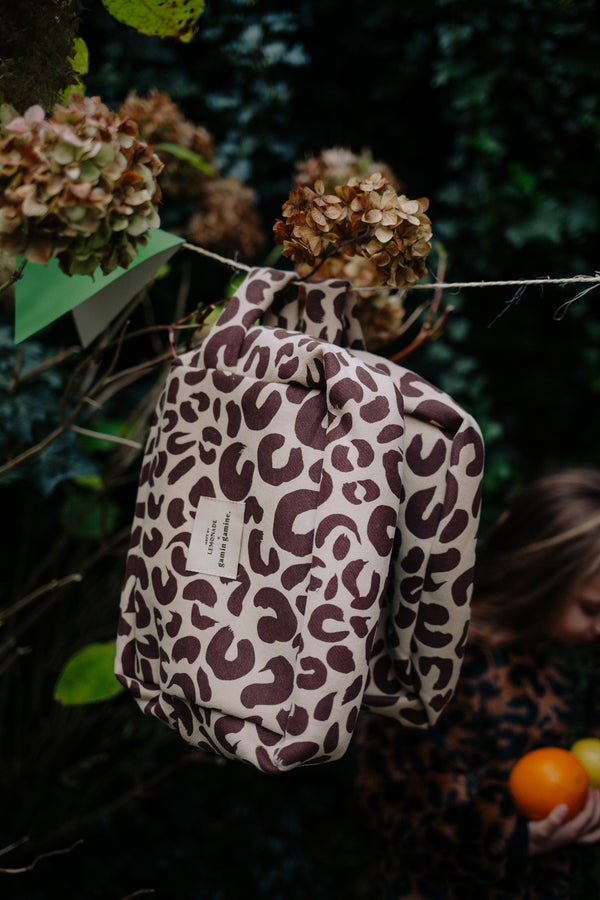 LEOPARD BEAUTY BAG MML
