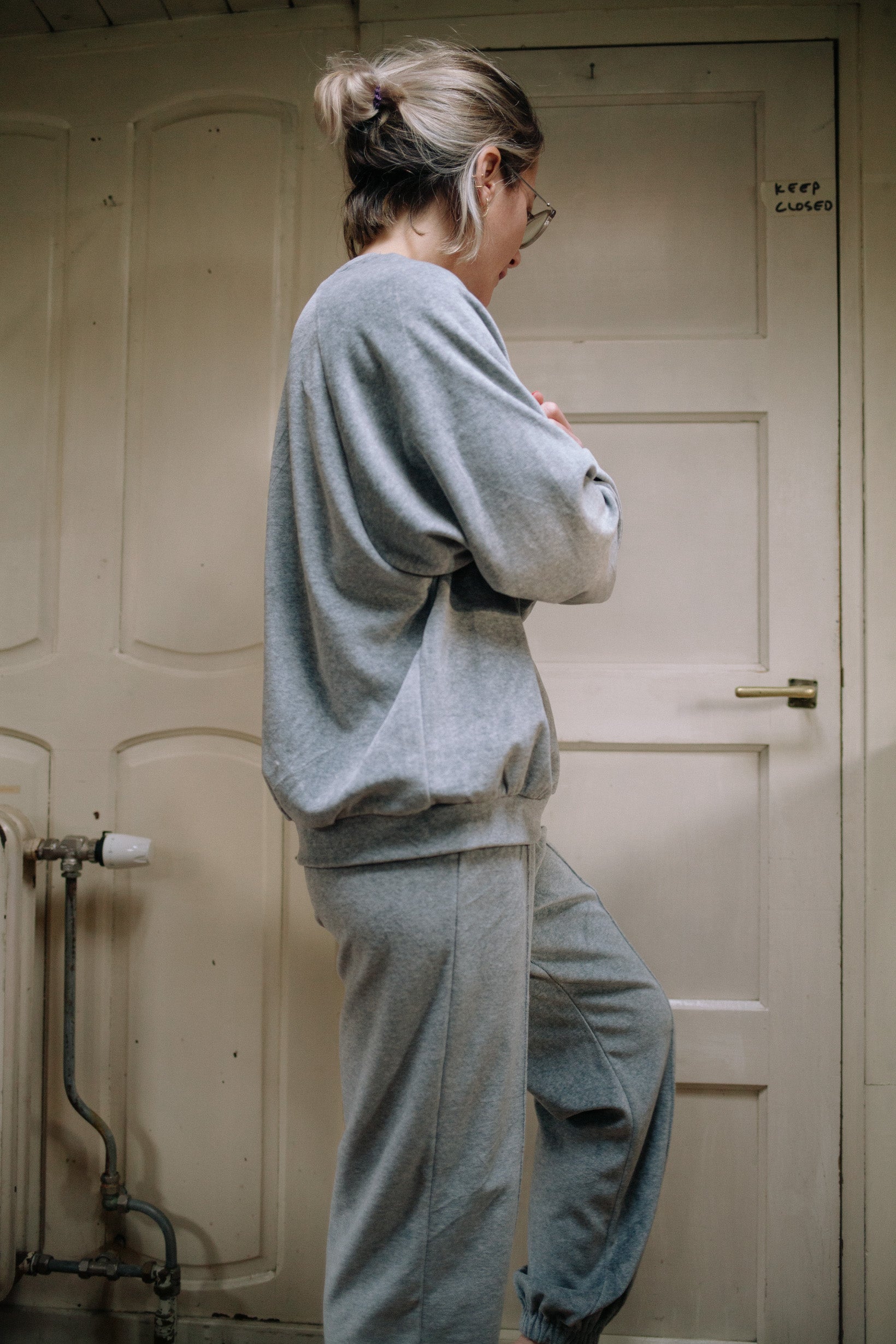 GREY DREAMY SET WOMAN