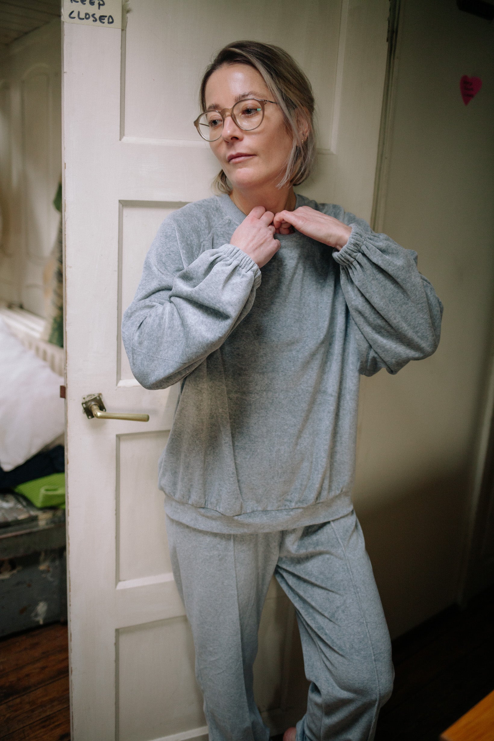 GREY DREAMY SET WOMAN