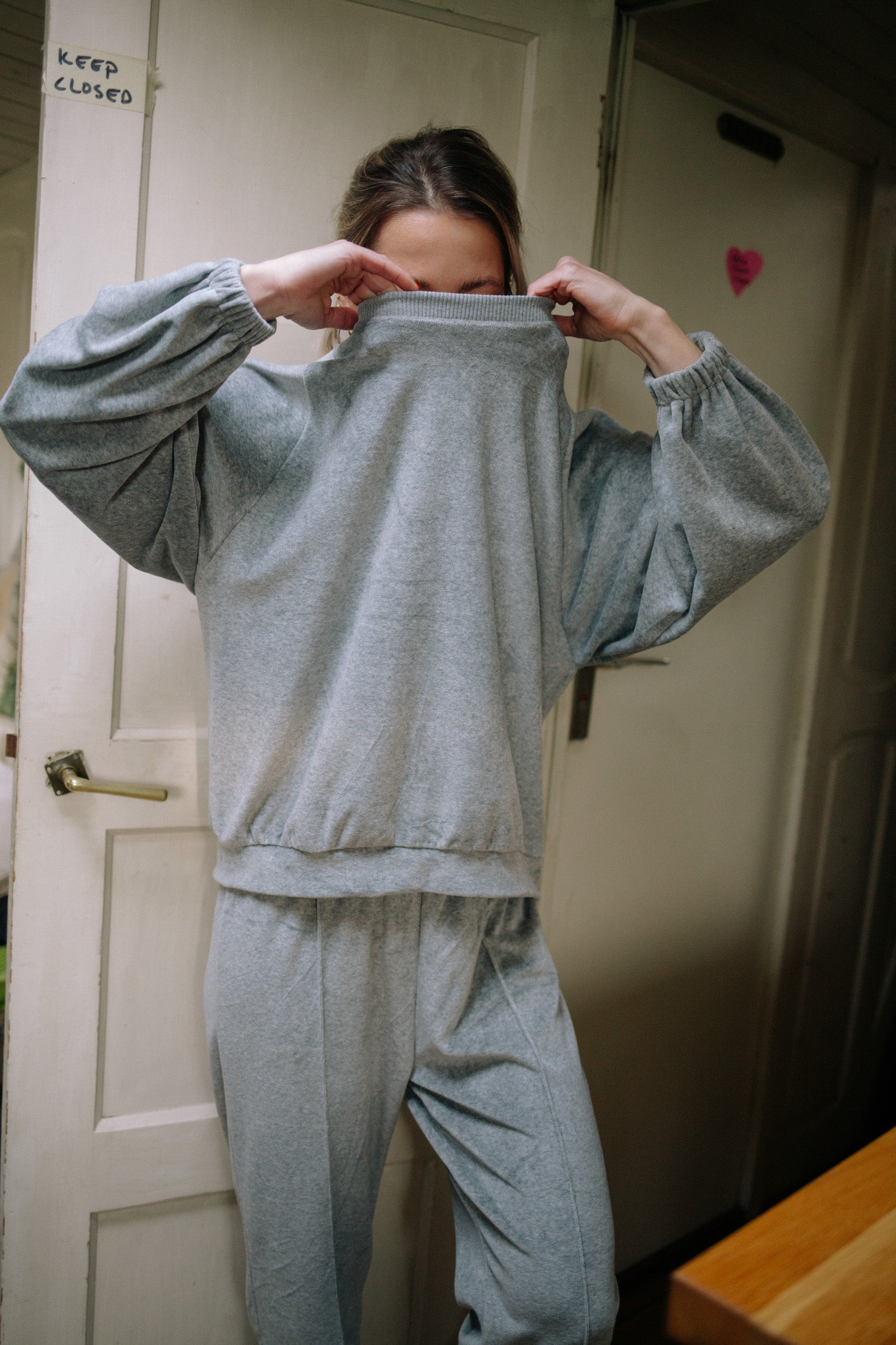 GREY DREAMY SET WOMAN