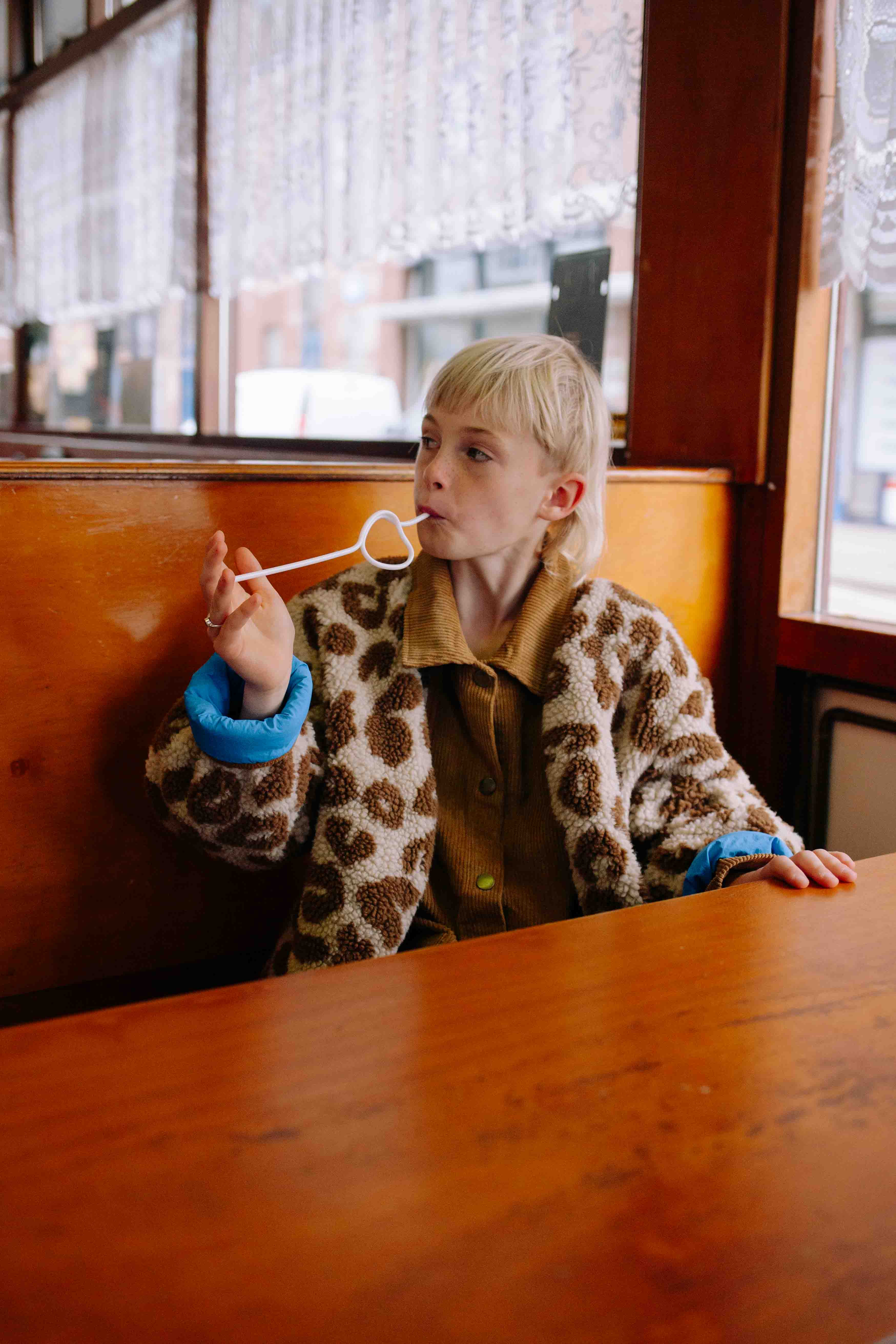 MANTEAU SHERPA FLUFFY