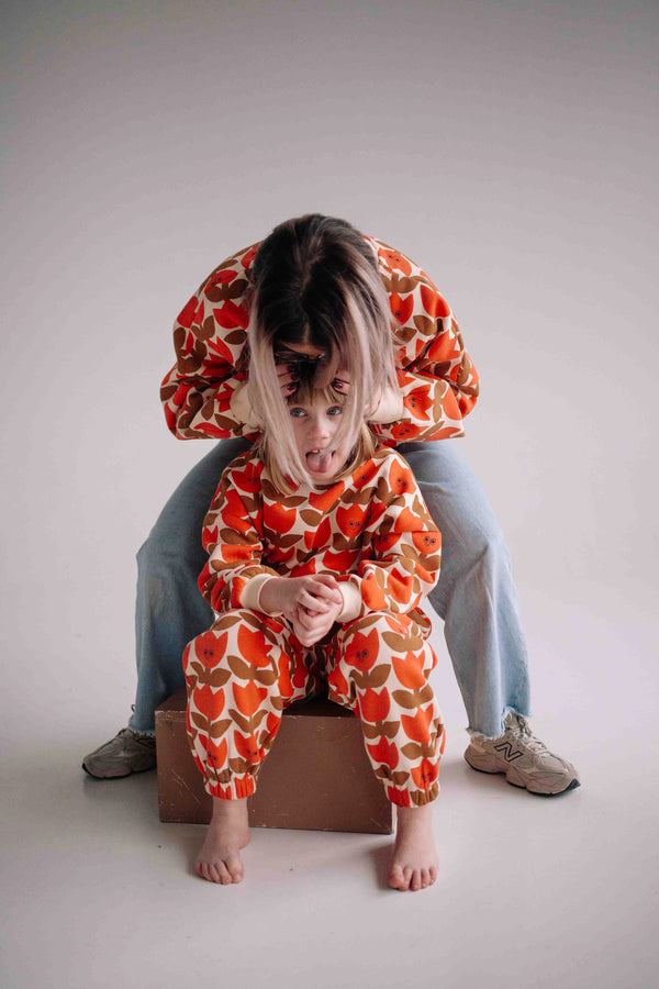 MATCHY - ENSEMBLE ORANGE SMILING TULIP