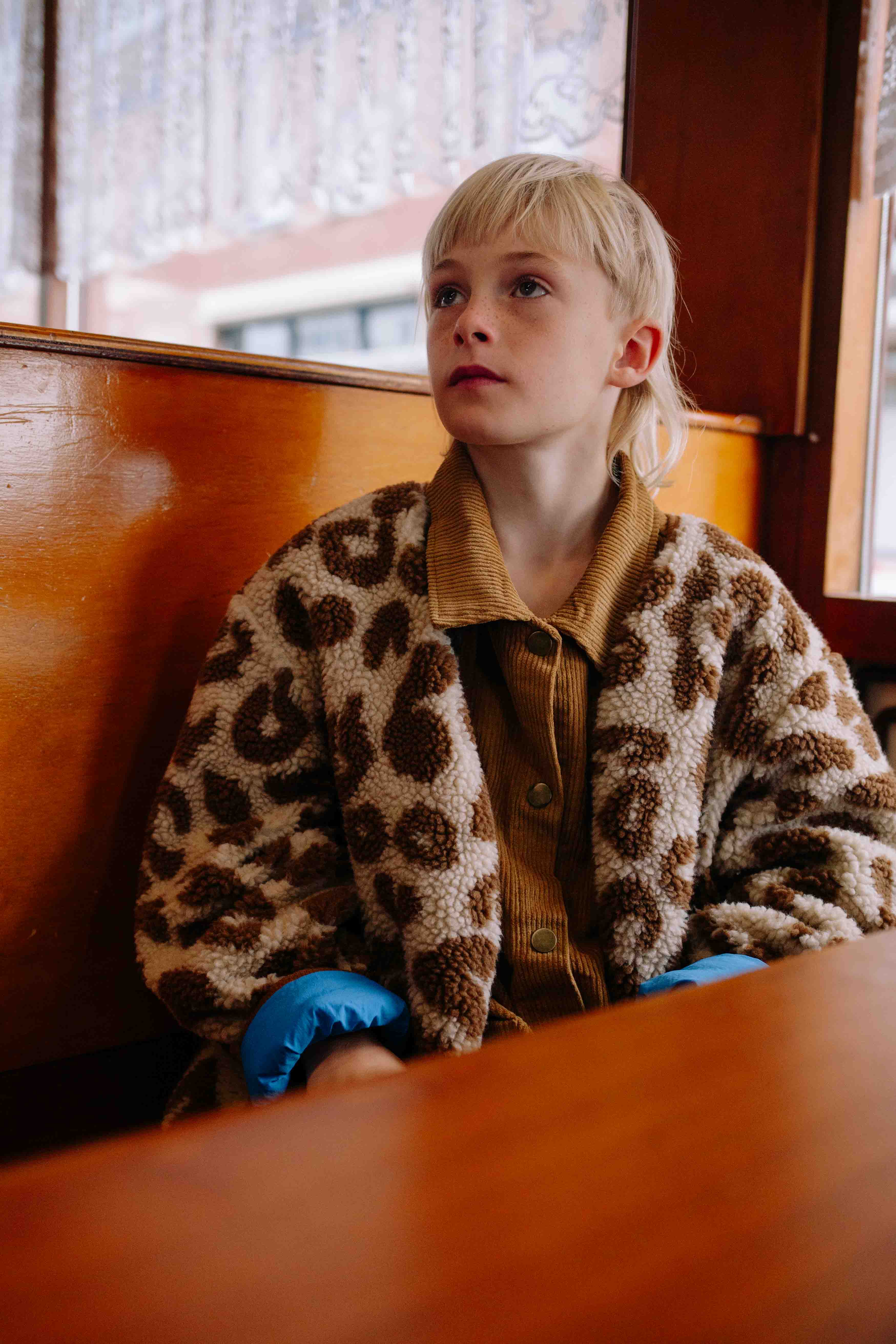 MANTEAU SHERPA FLUFFY