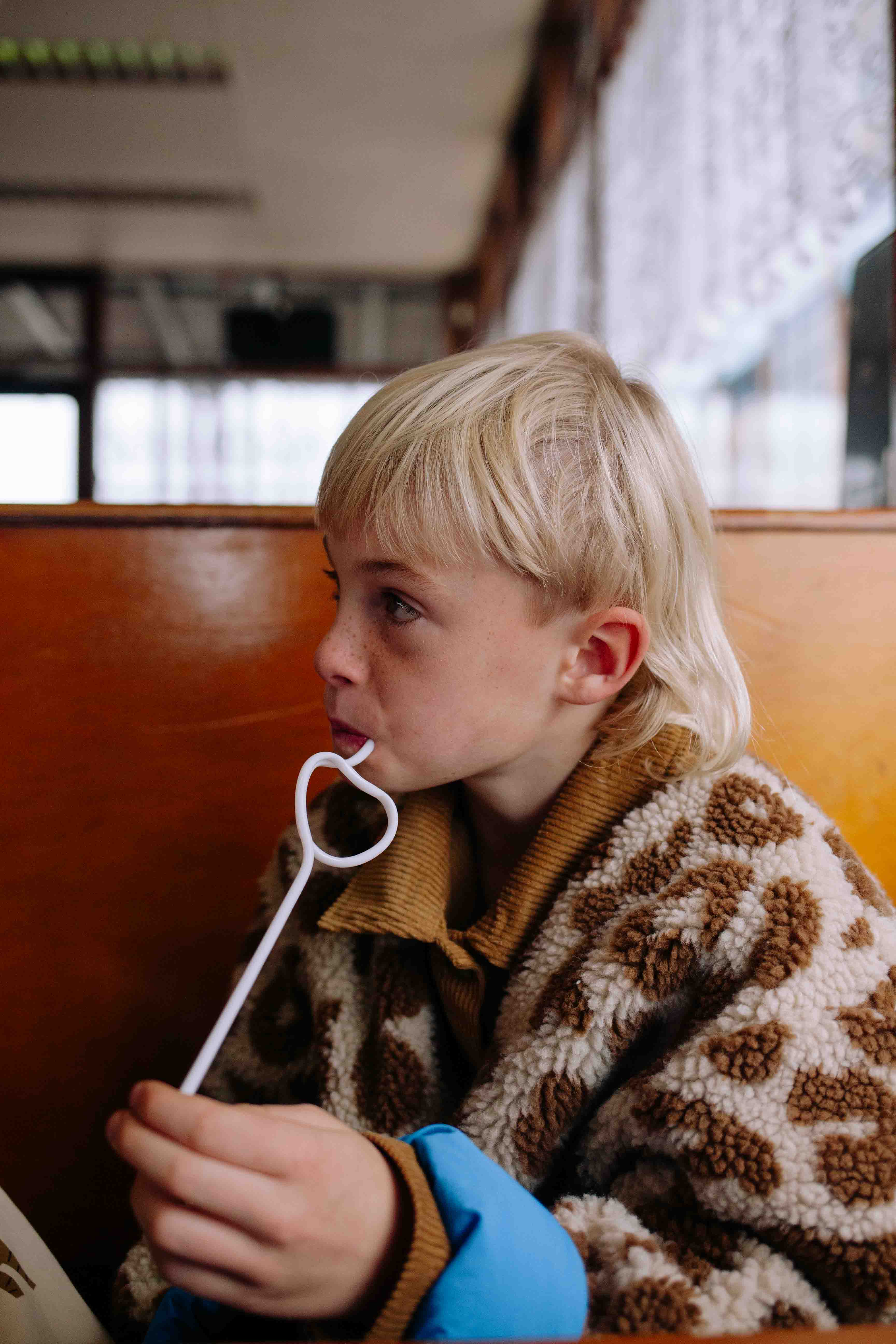 MANTEAU SHERPA FLUFFY