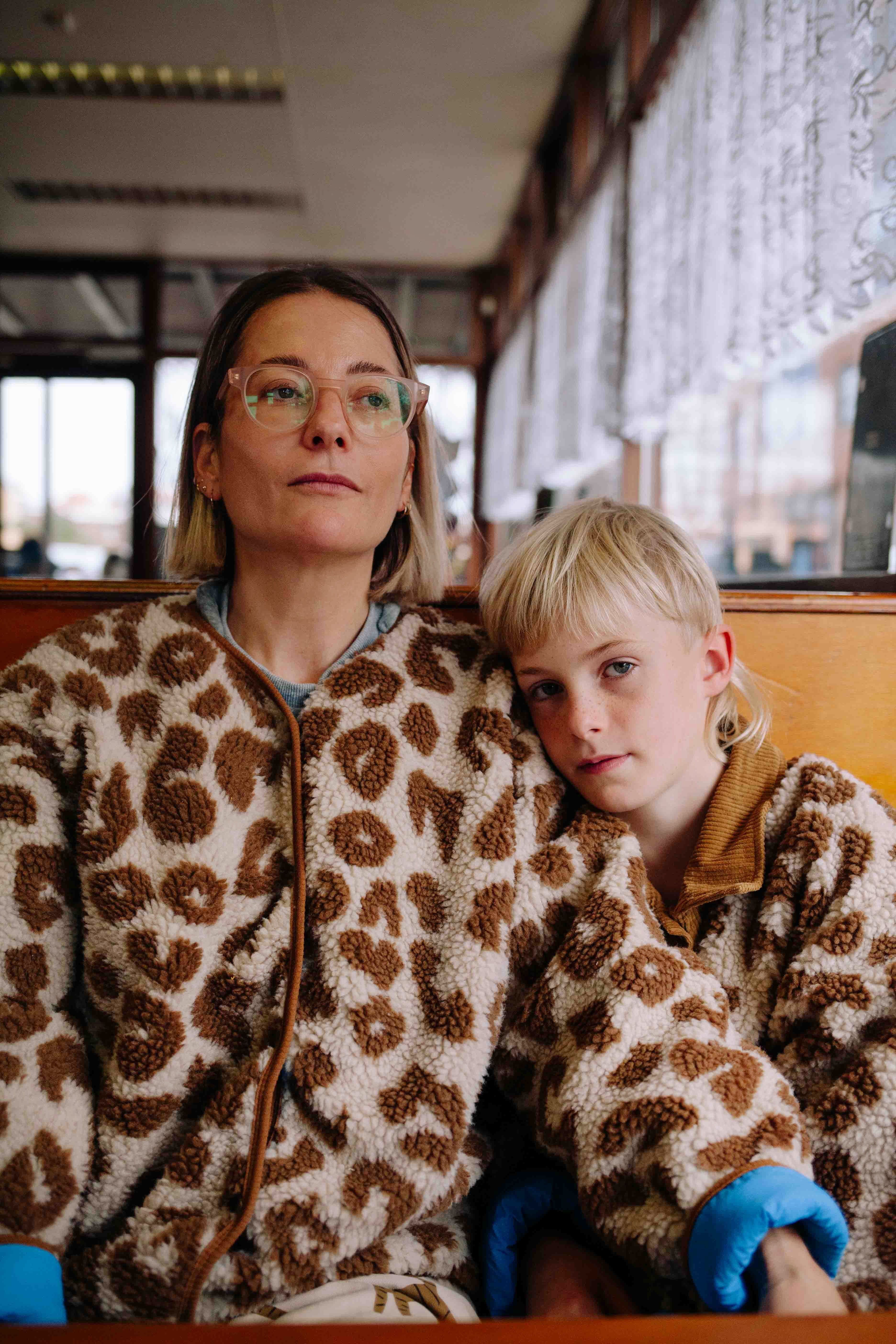 MANTEAU LEO SHERPA FEMME