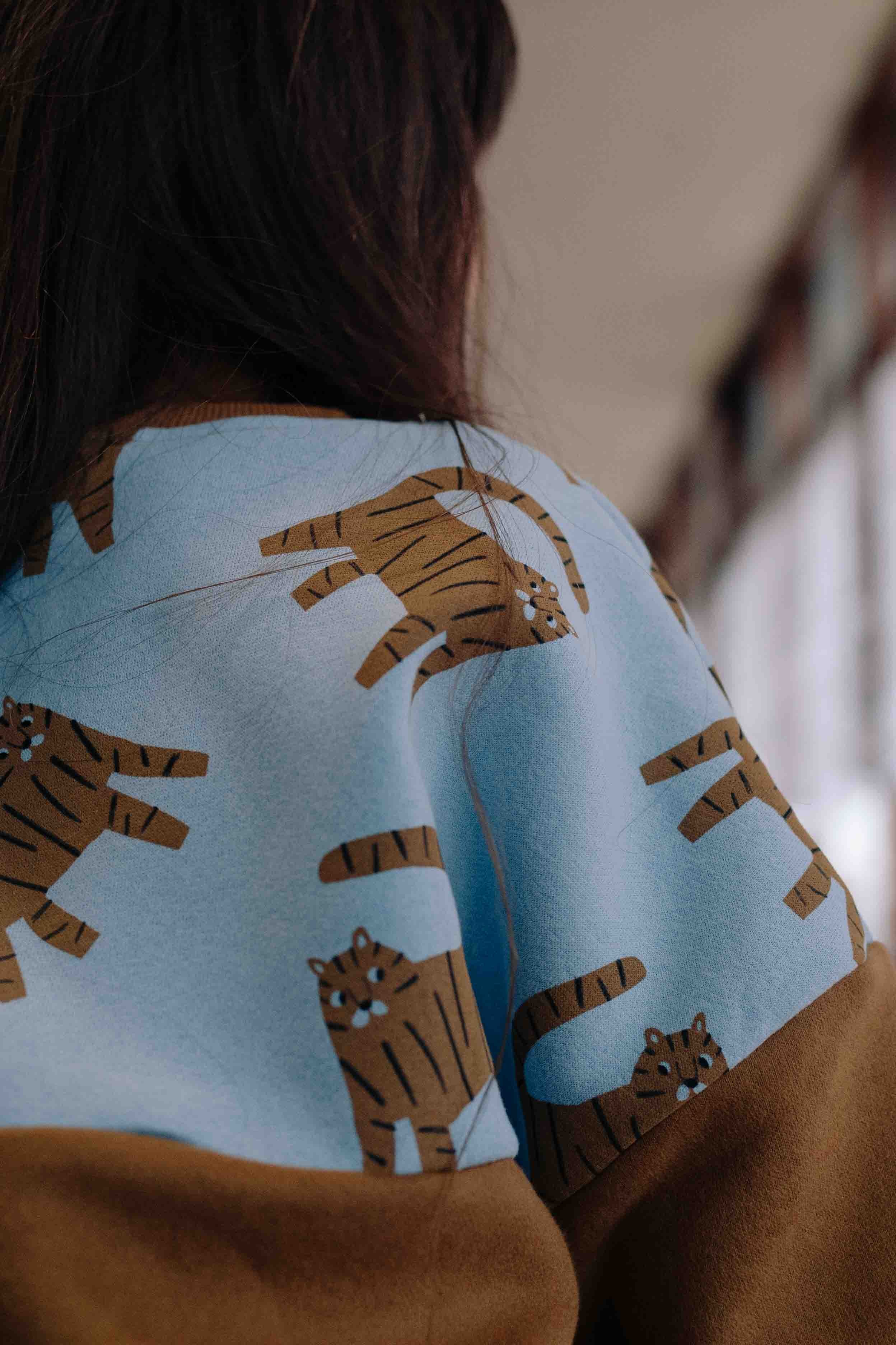 ENSEMBLE MOUTARDE TIGRE