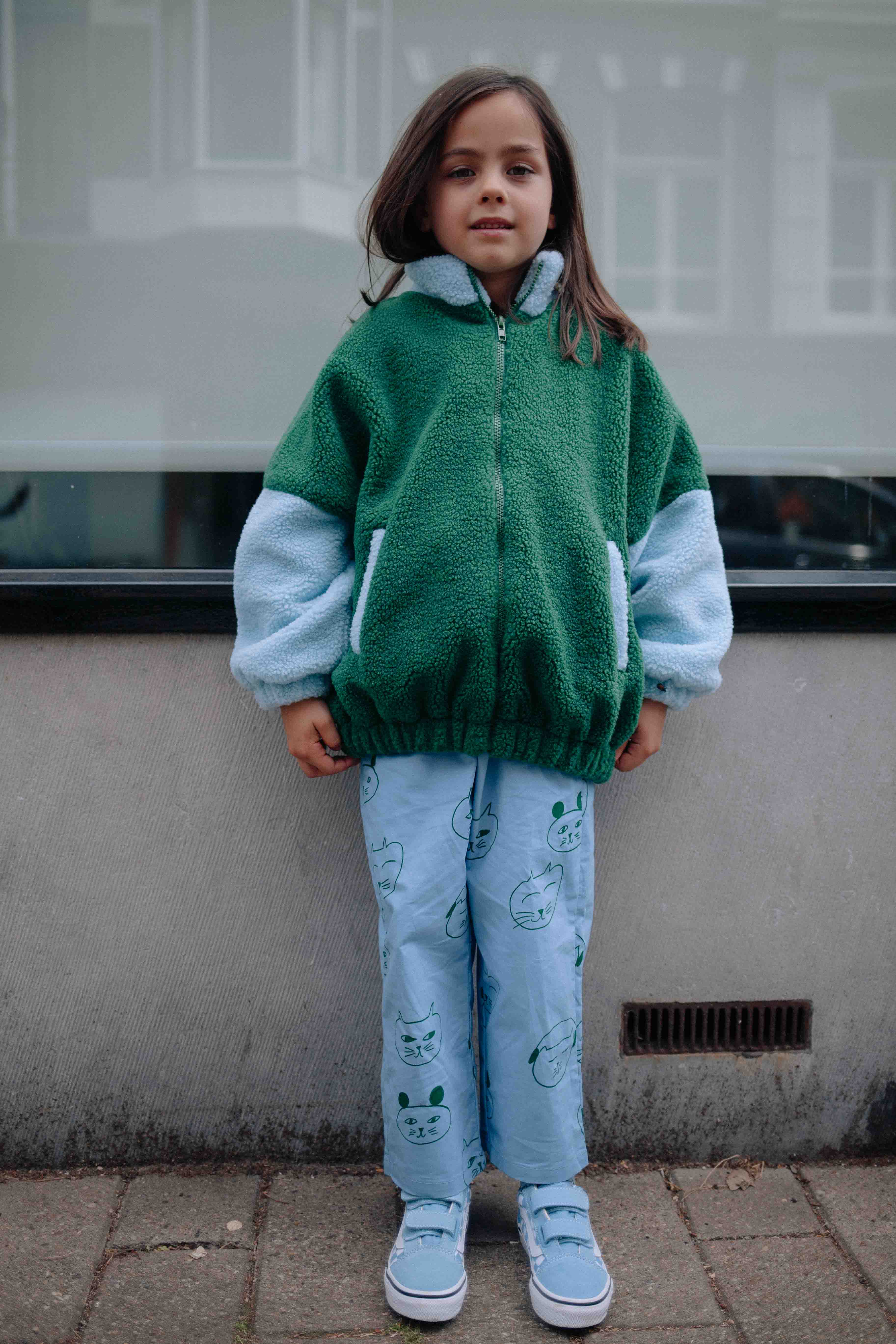 BLUE MEOW MOOD JEANS