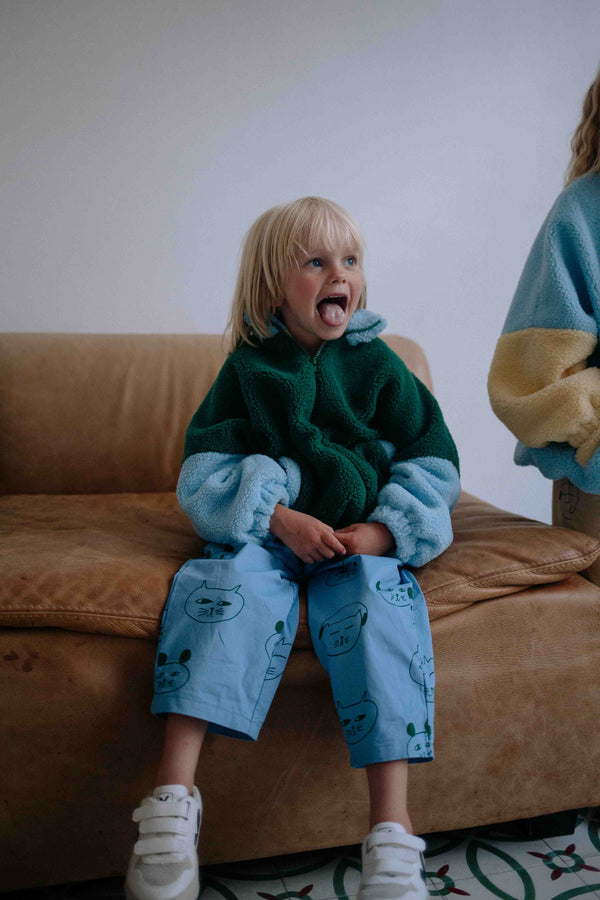 BLUE MEOW MOOD JEANS