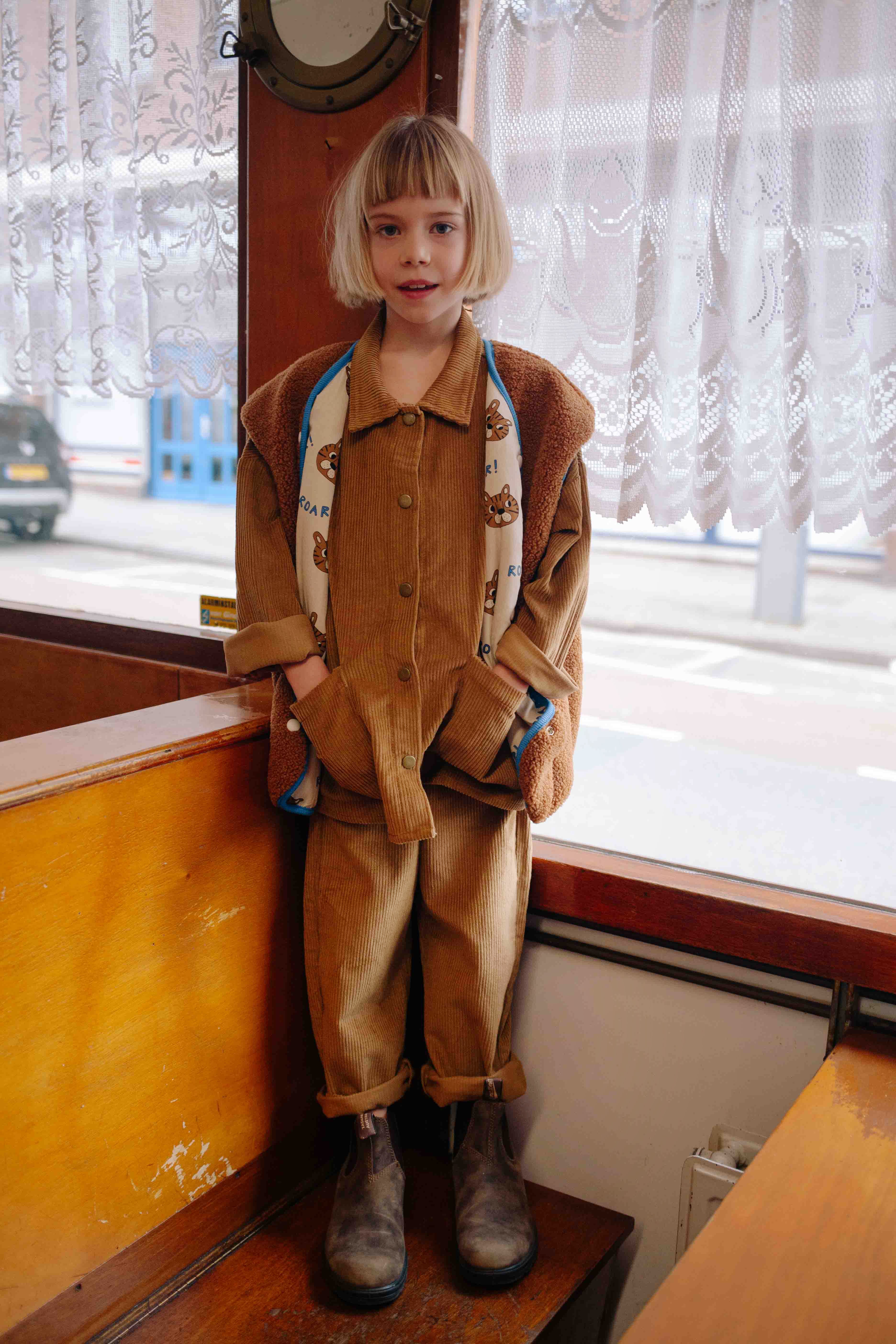 MUSTARD CORDUROY SET