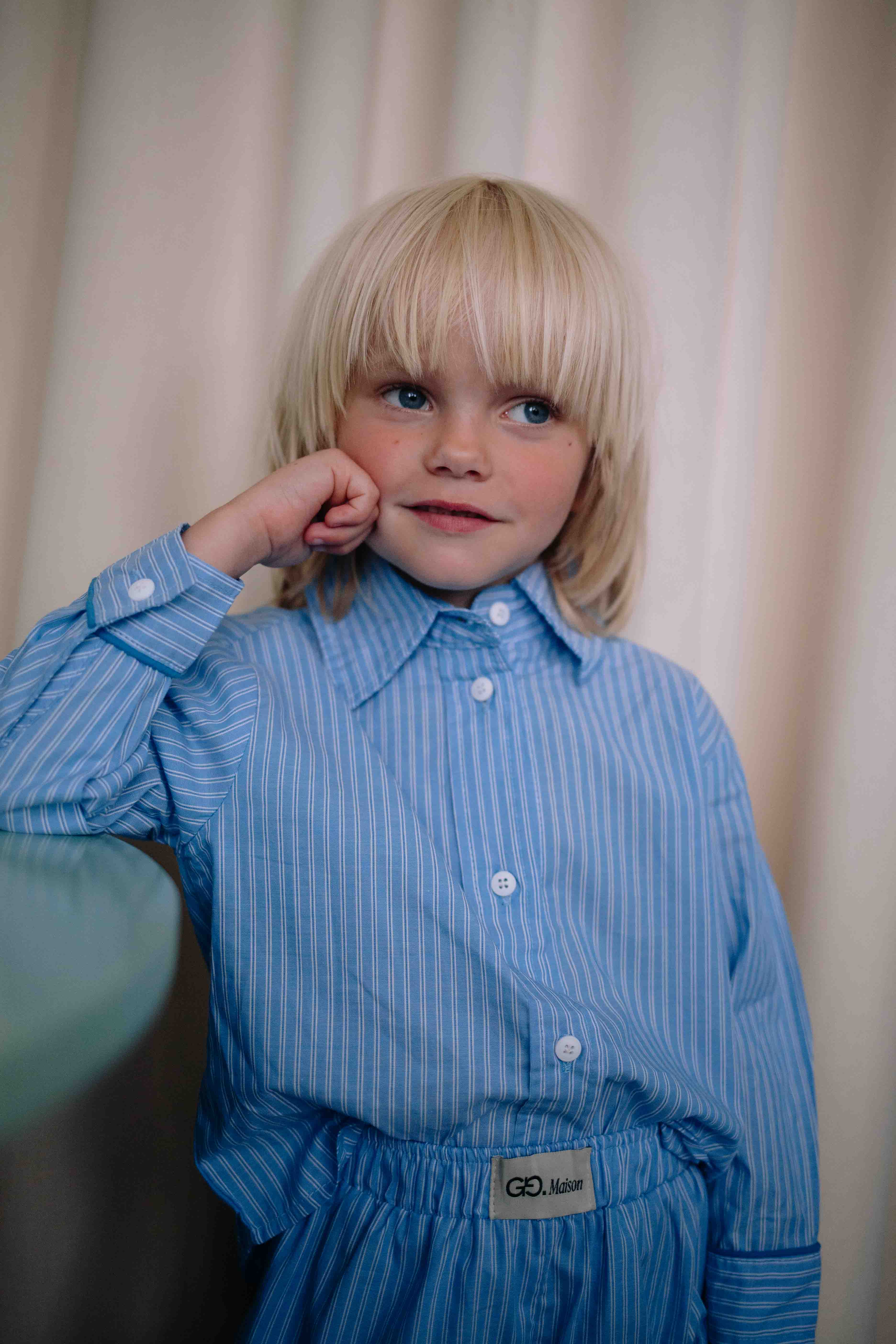 SHIRT PINSTRIPES SET