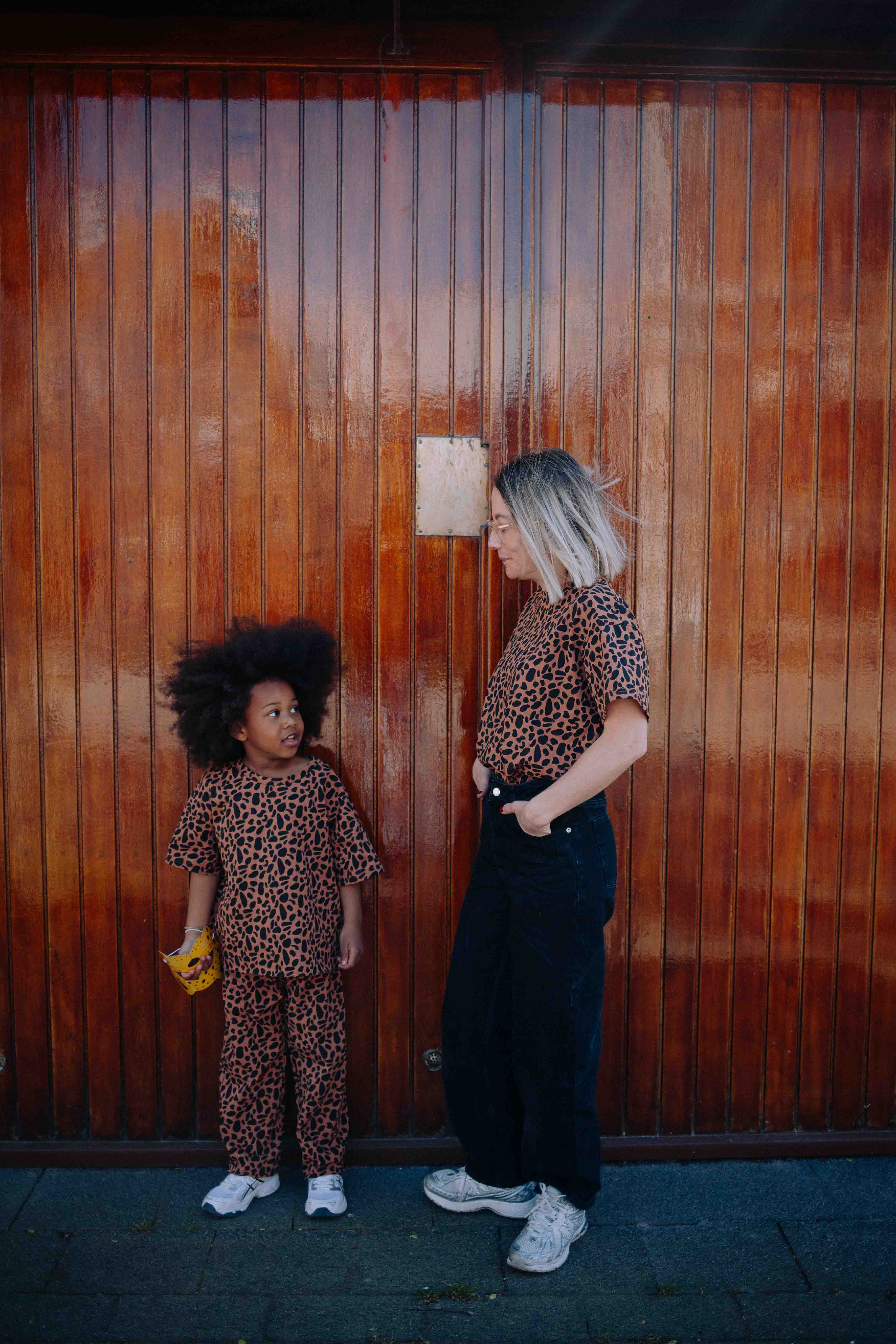 LEOPARD COFFEE TS SET WOMAN