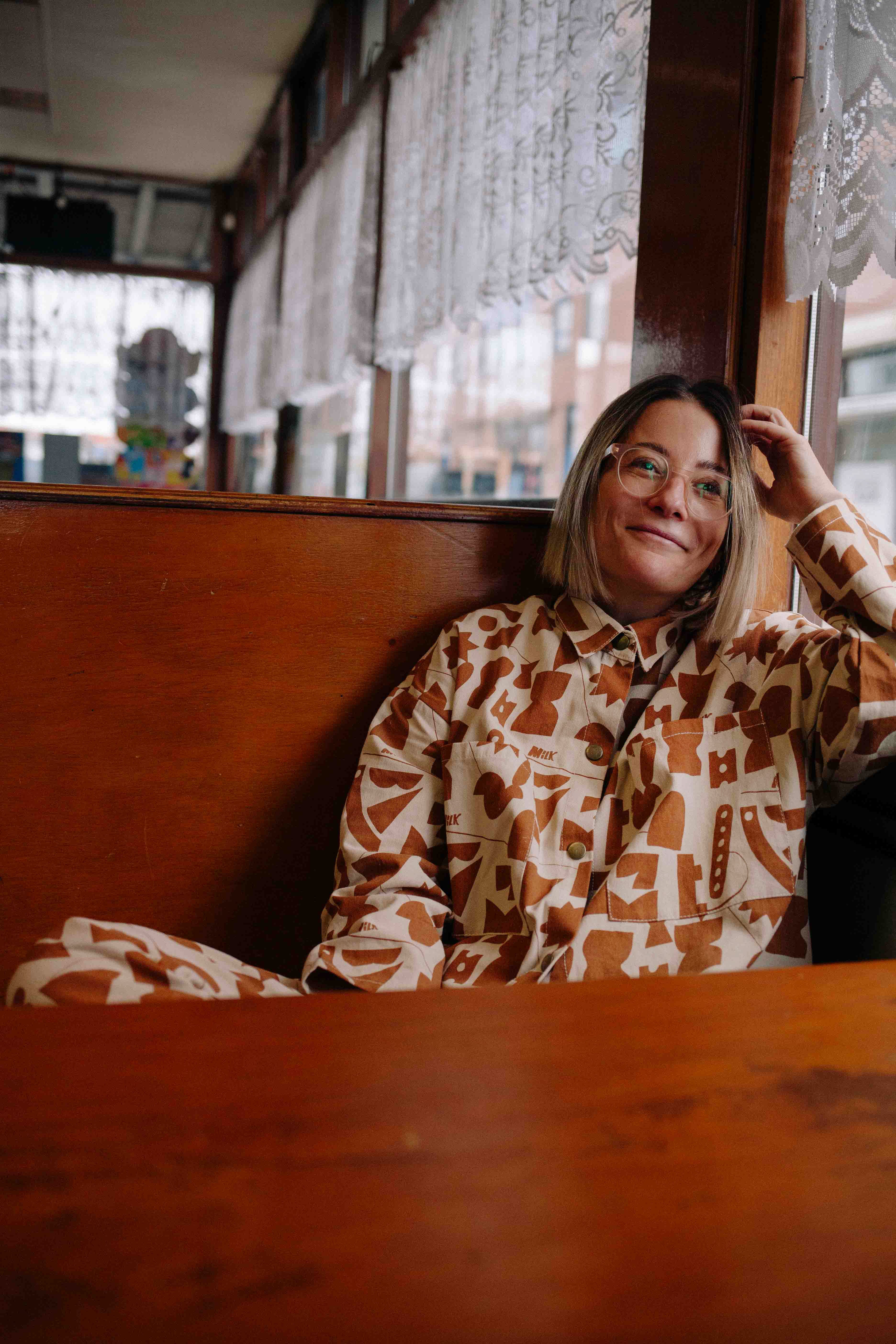 TOFFEE MILK DENIM SET WOMAN