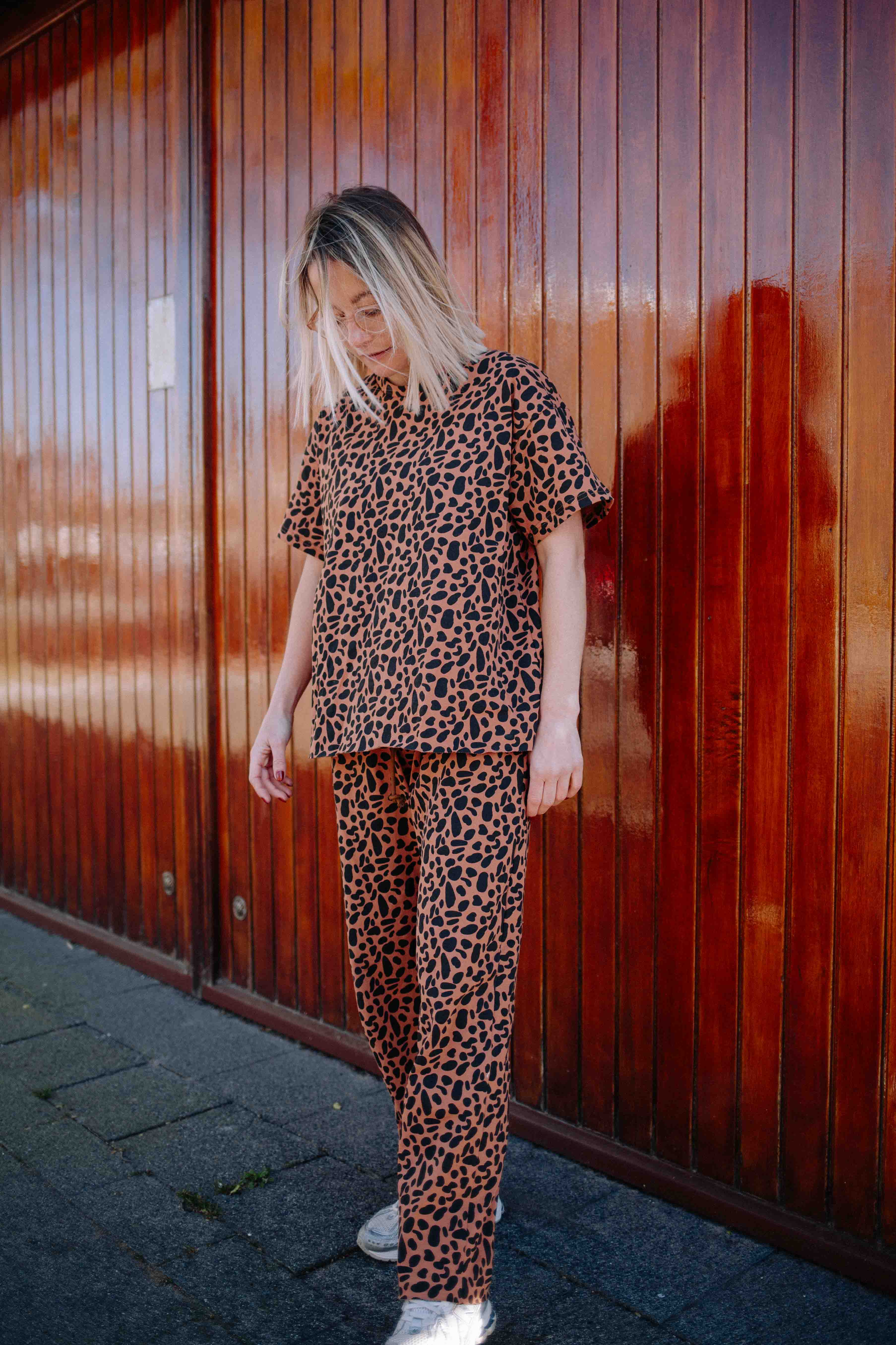 LEOPARD COFFEE TS SET WOMAN