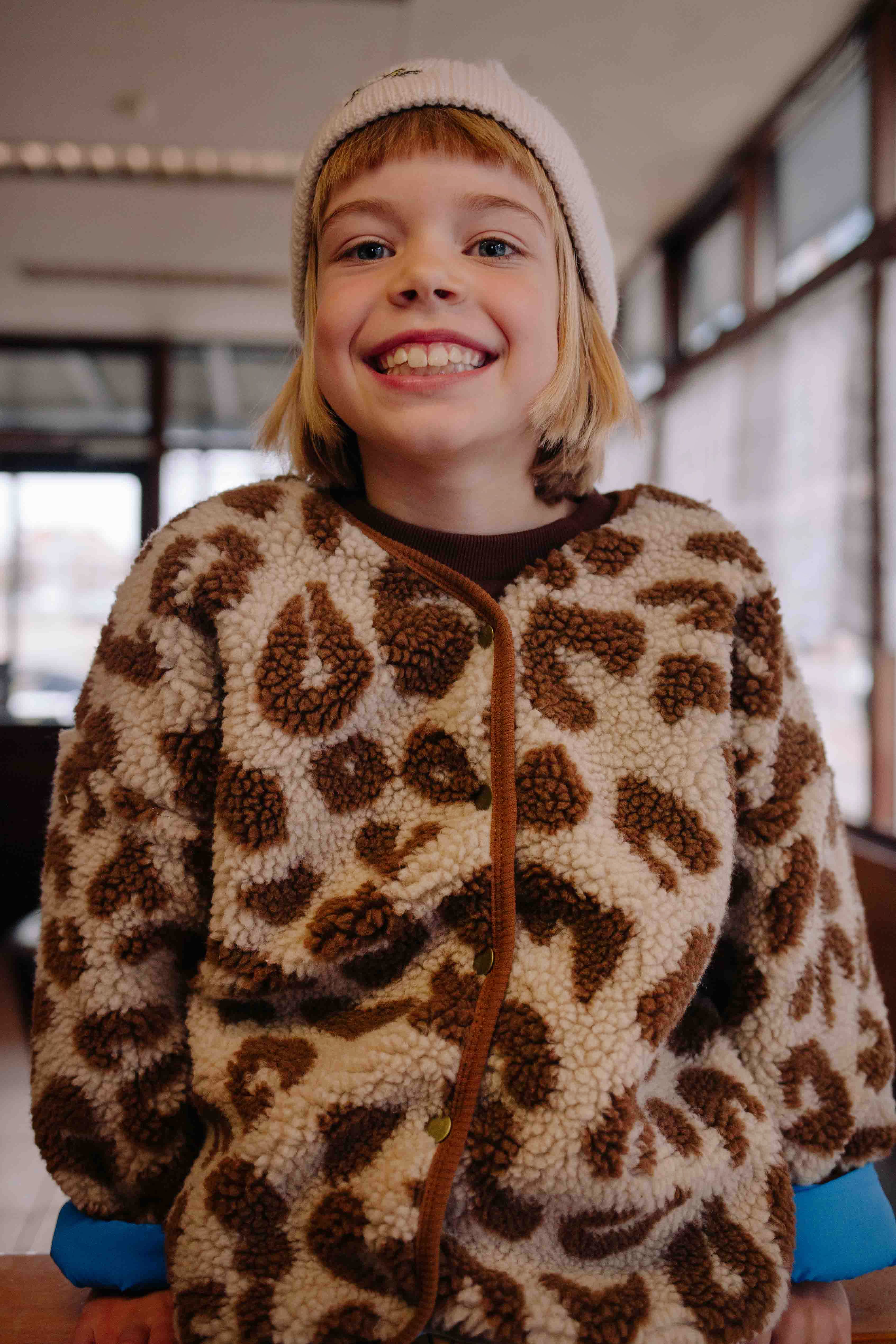 MANTEAU SHERPA FLUFFY