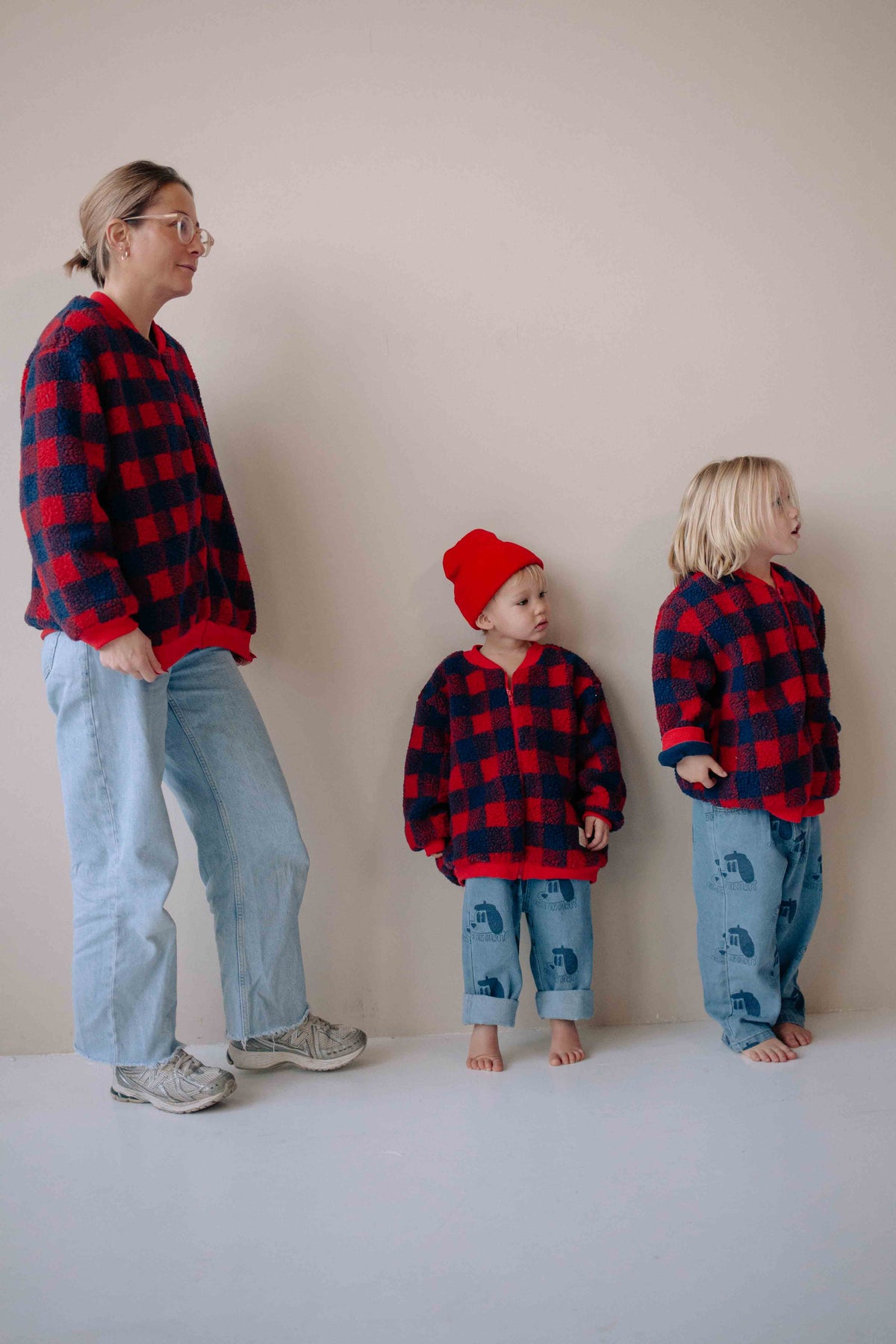 PLAID TRUCKER JACKET WOMAN
