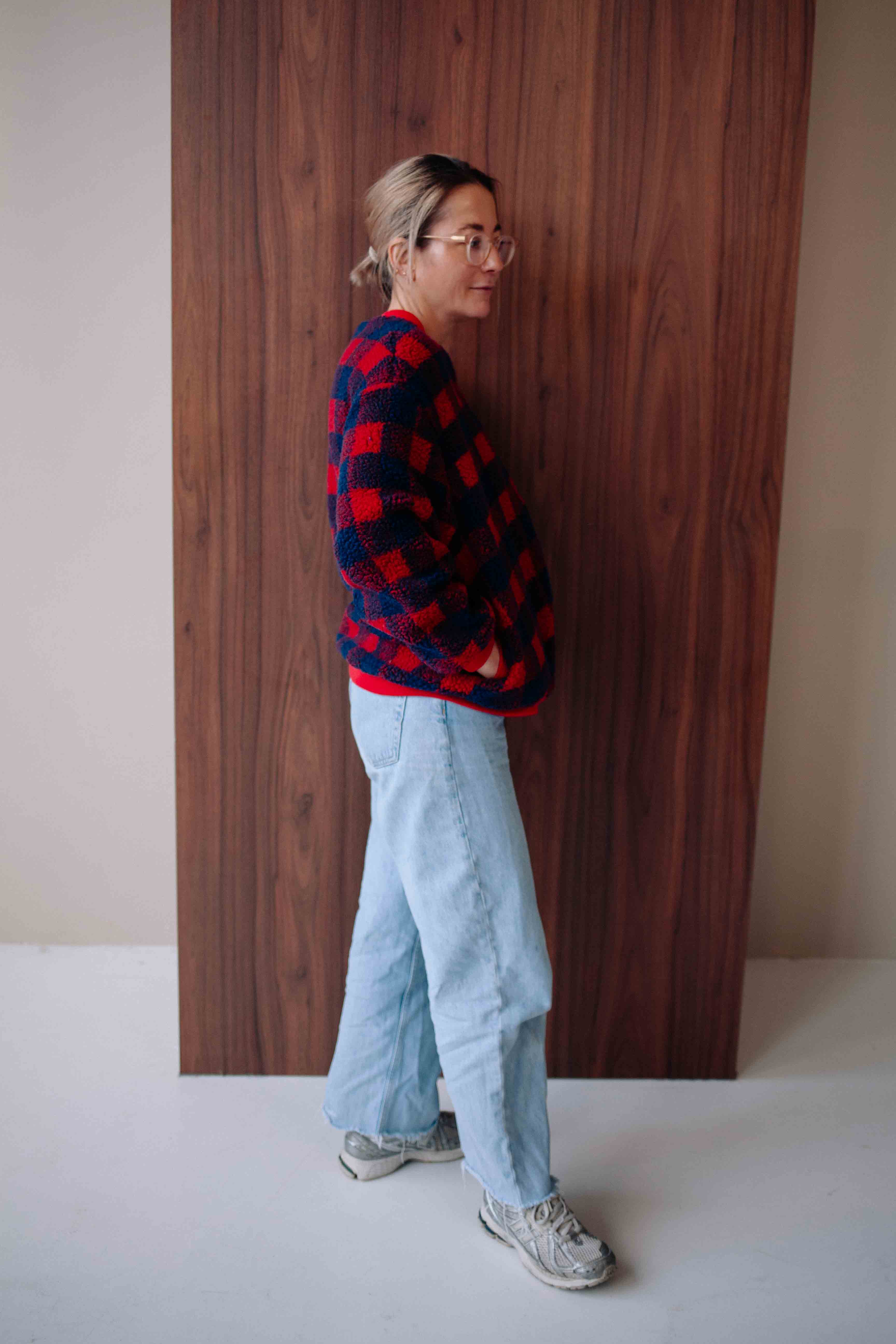 PLAID TRUCKER JACKET WOMAN