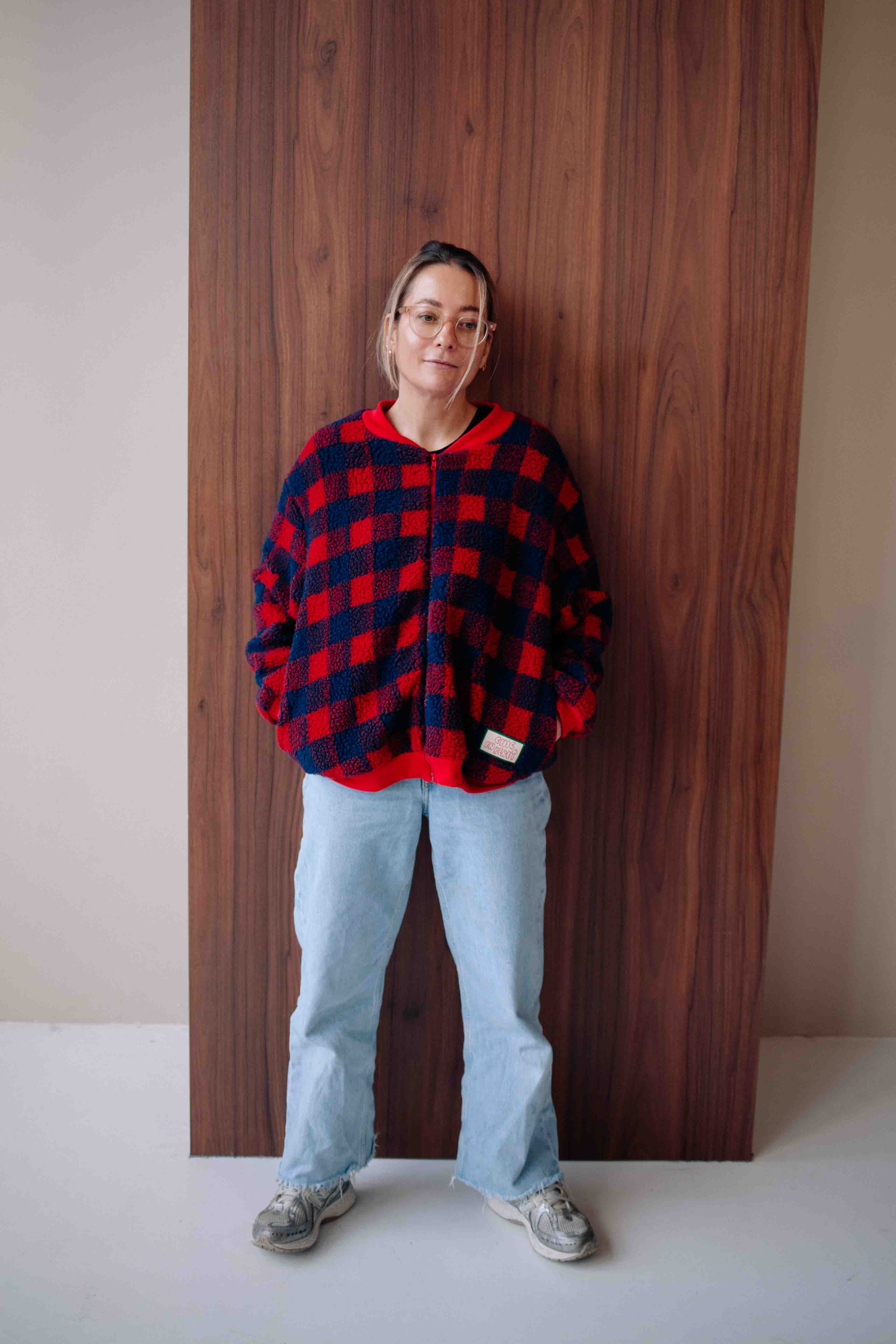 PLAID TRUCKER JACKET WOMAN