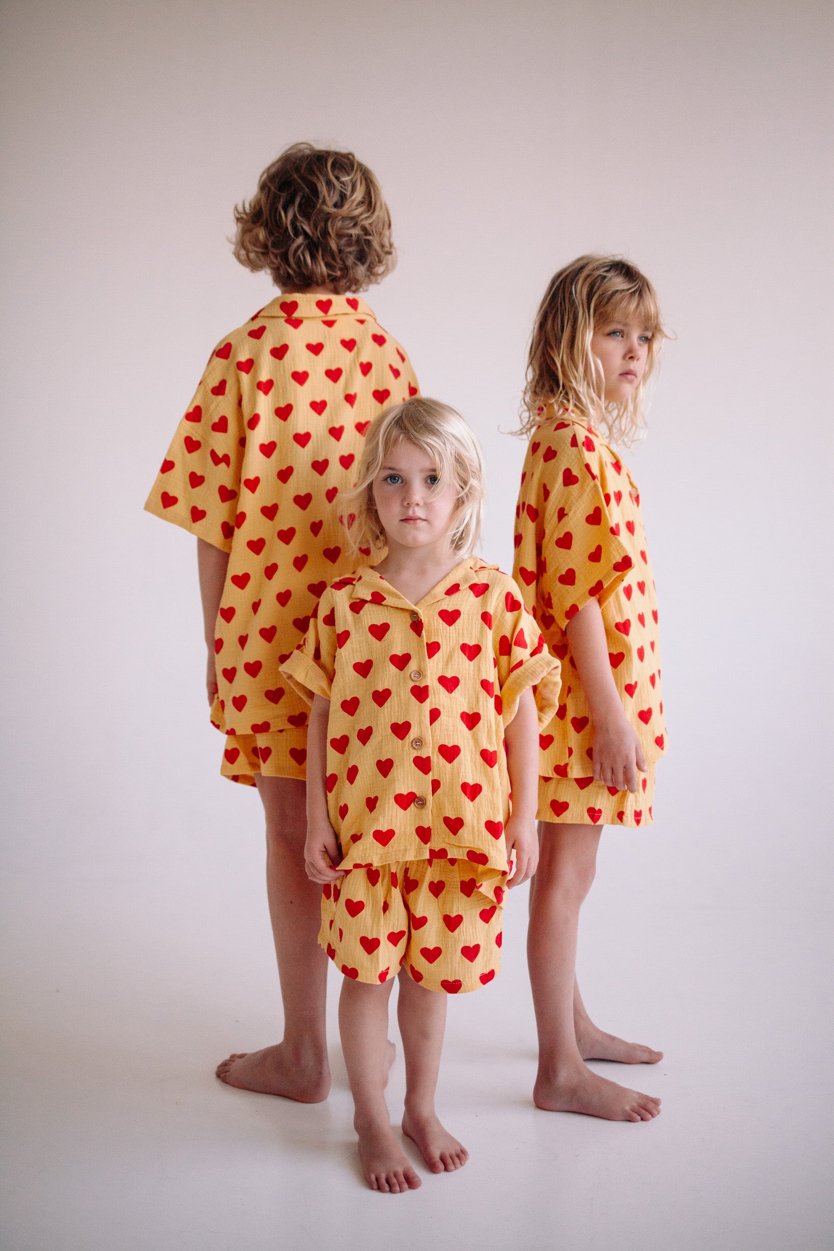 YELLOW HEART SET