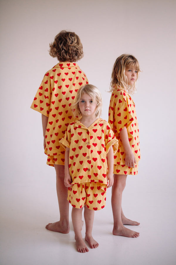MATCHY - ENSEMBLE CŒUR JAUNE