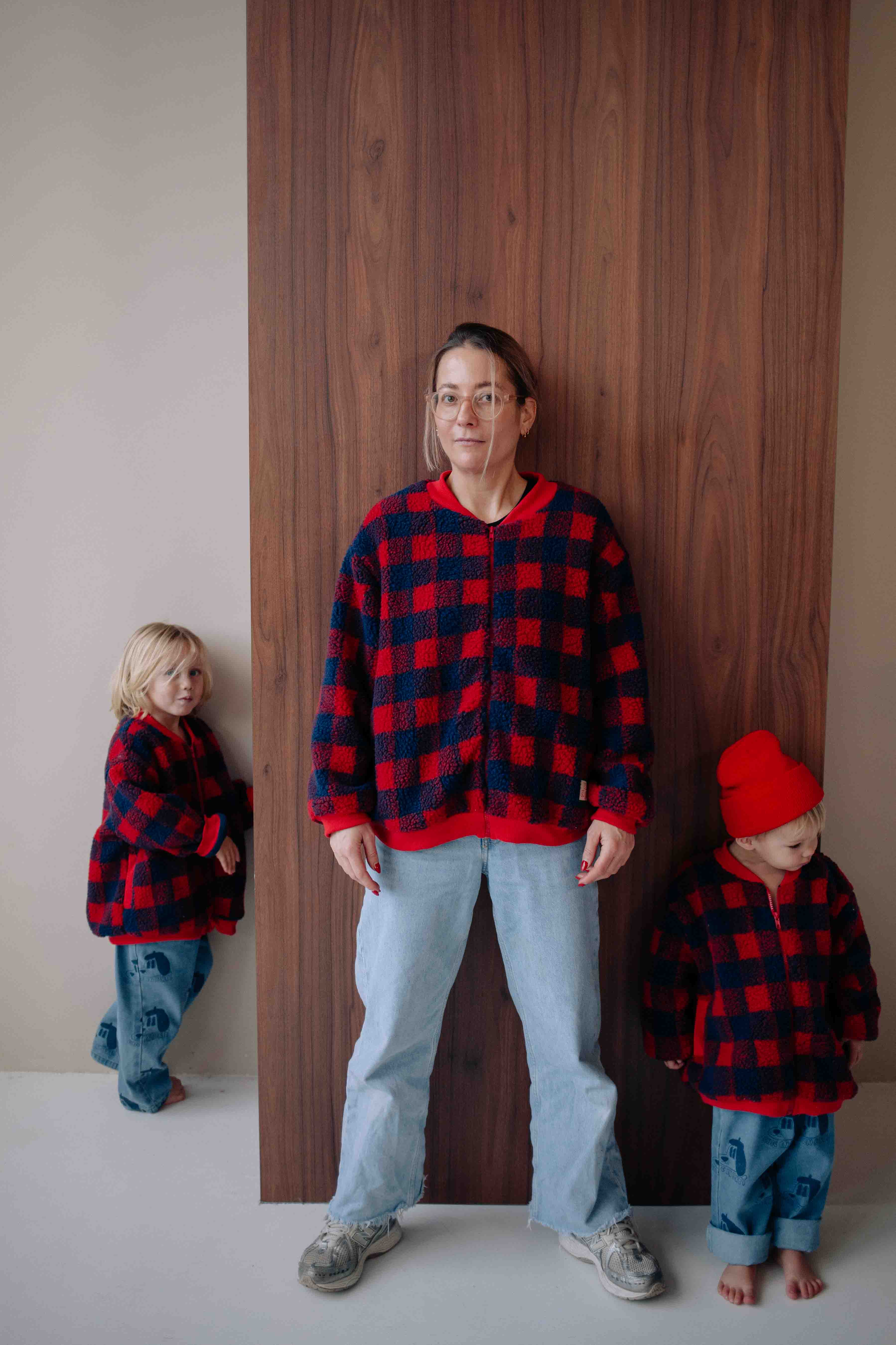 PLAID TRUCKER JACKET WOMAN