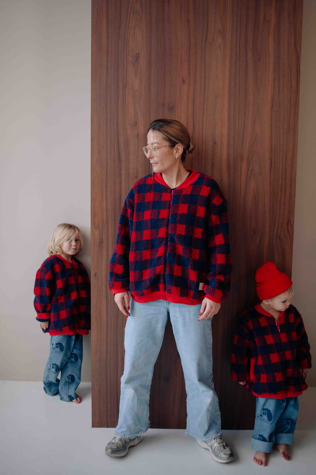 PLAID TRUCKER JACKET WOMAN