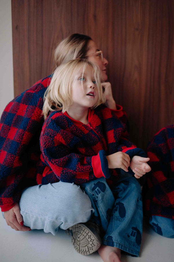 MATCHY - VESTE PLAID TRUCKER