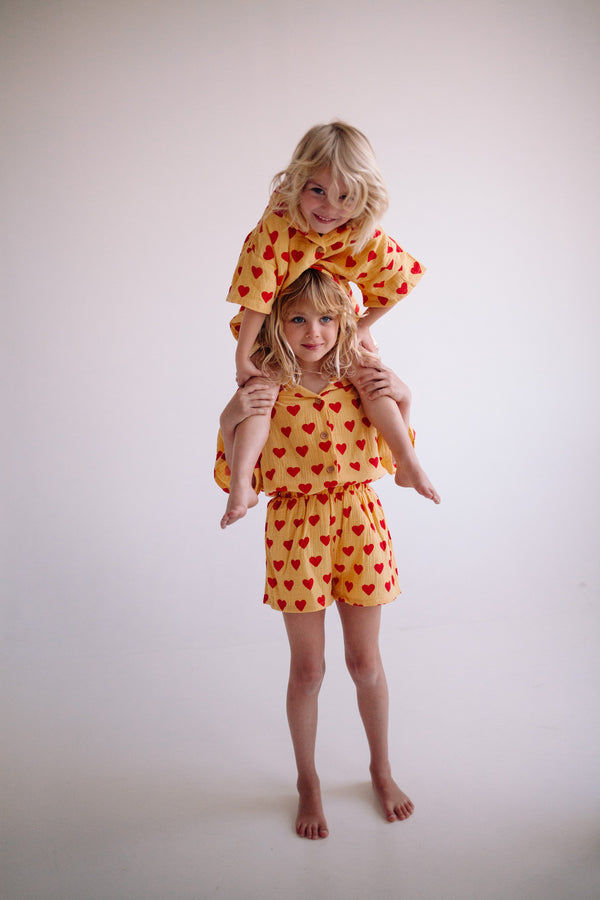 MATCHY - ENSEMBLE CŒUR JAUNE