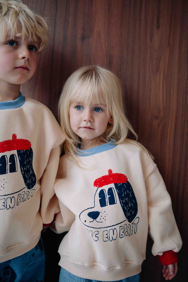 BERET DOG SWEATSHIRT