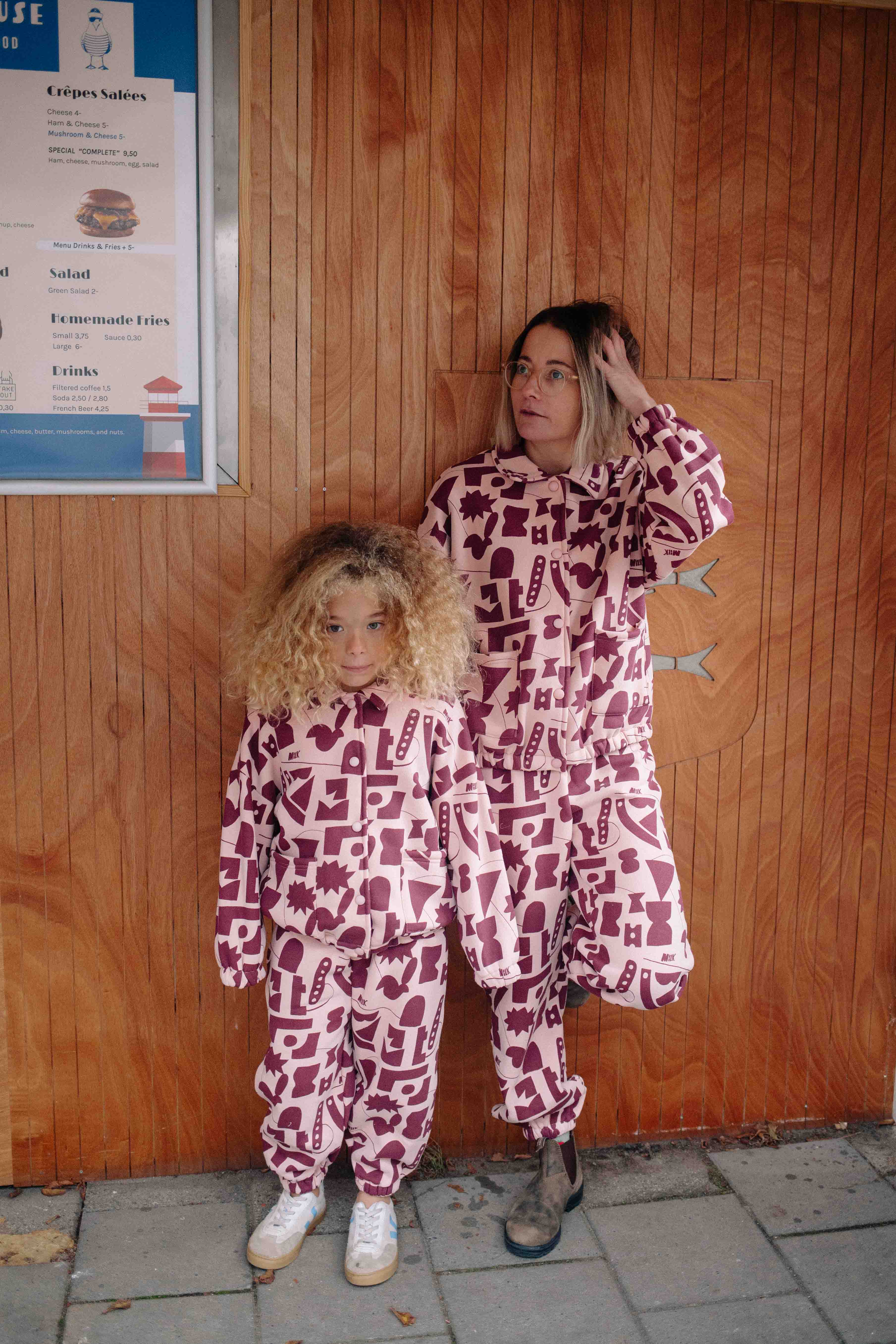 ENSEMBLE MILK À LA FRAISE FEMME