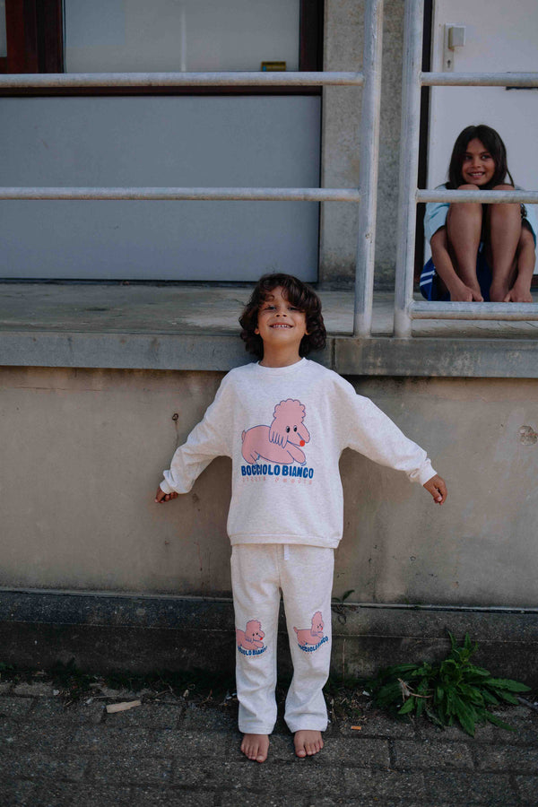 GREY ITALIAN POODLE SET