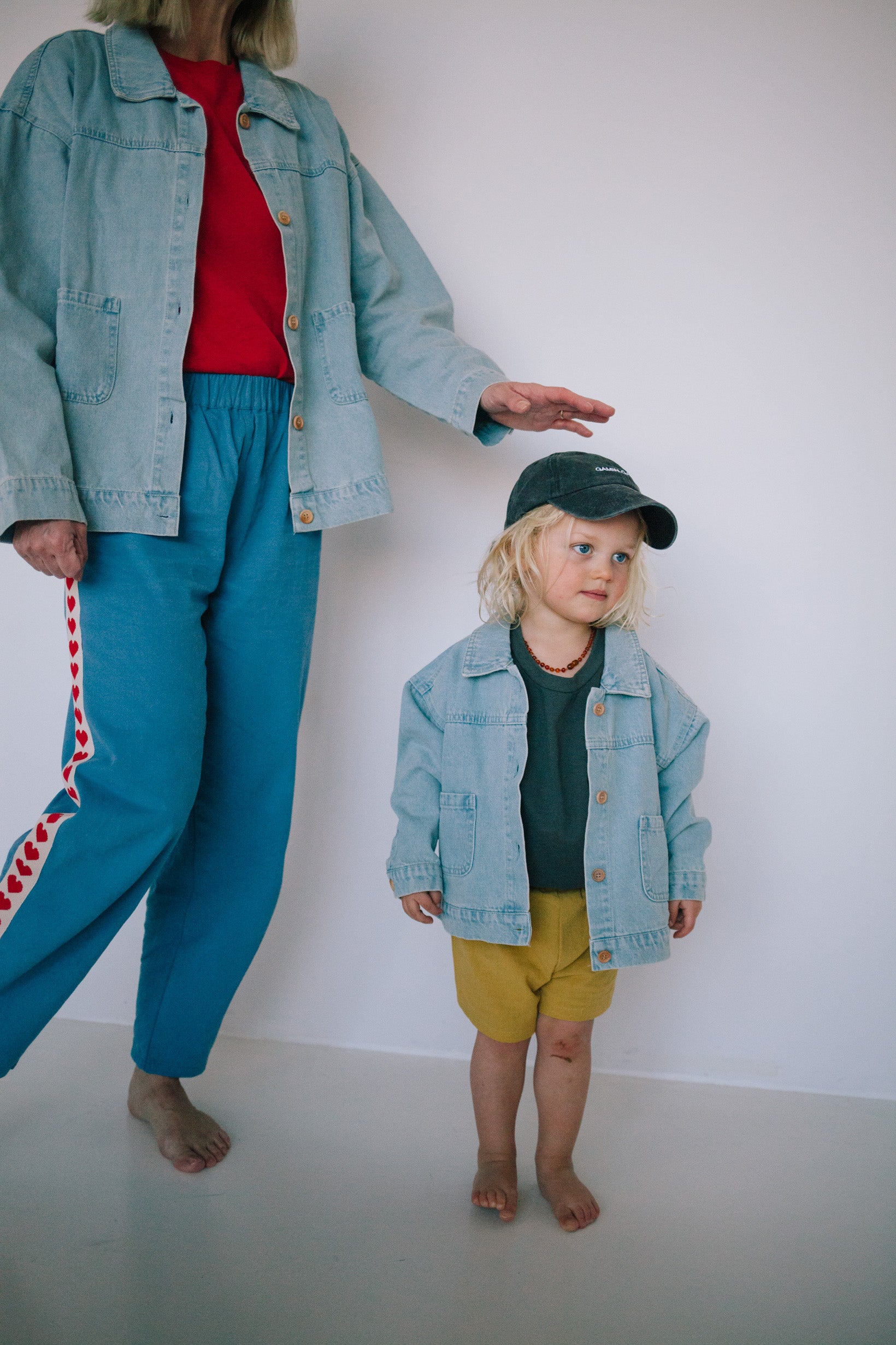 BLEACHED DENIM JACKET