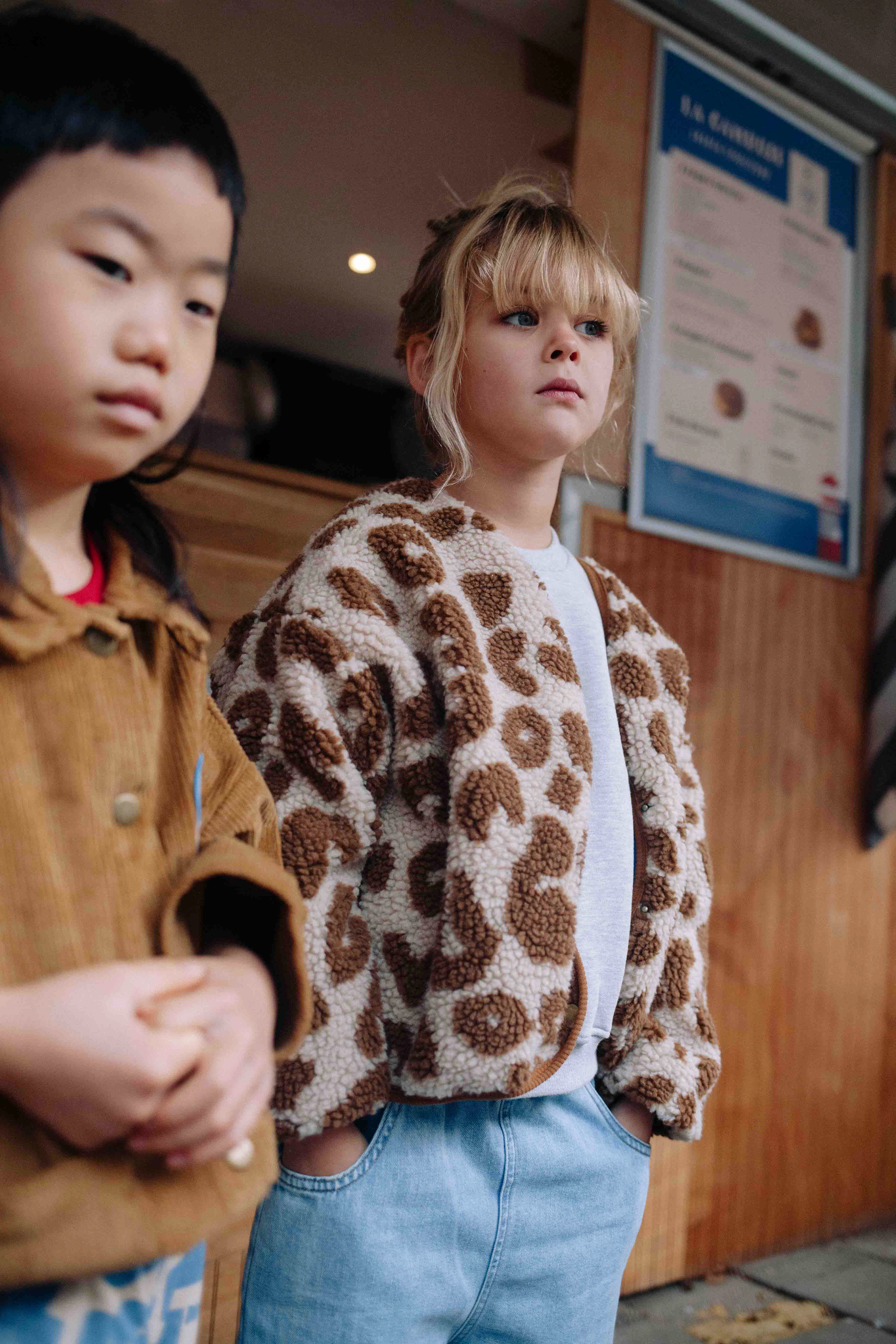 MANTEAU SHERPA FLUFFY