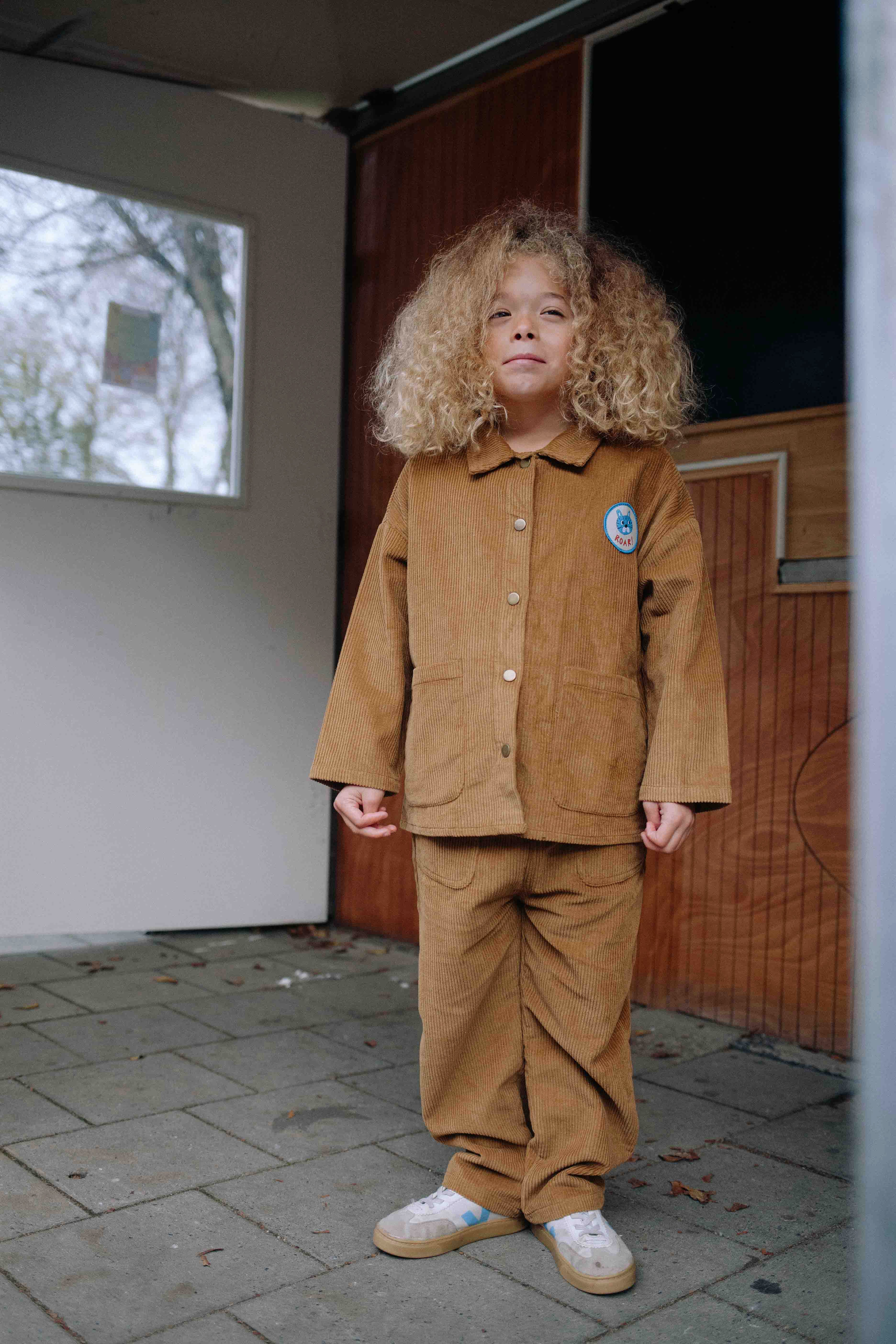 MUSTARD CORDUROY SET