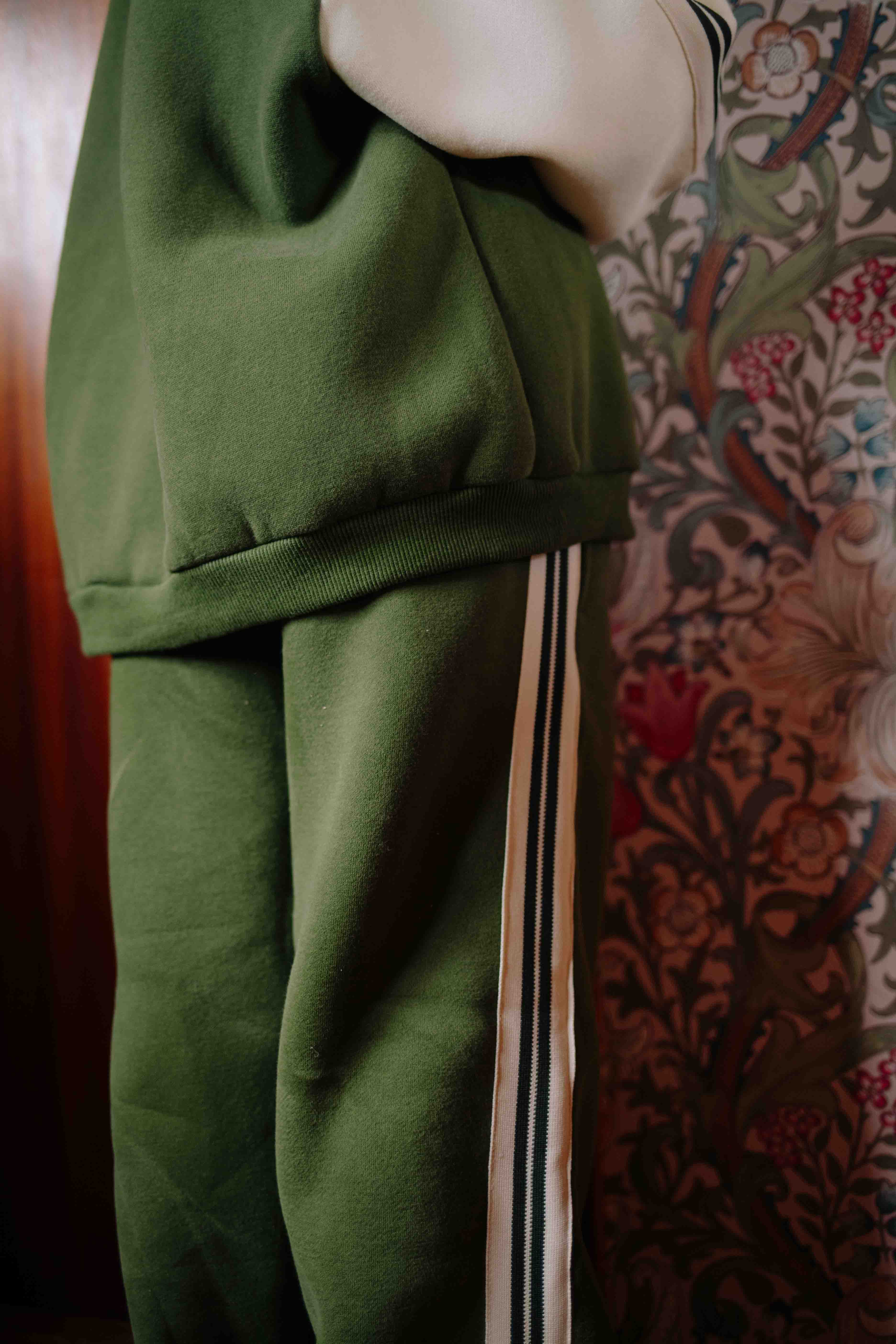 ENSEMBLE OLIVE RETRO