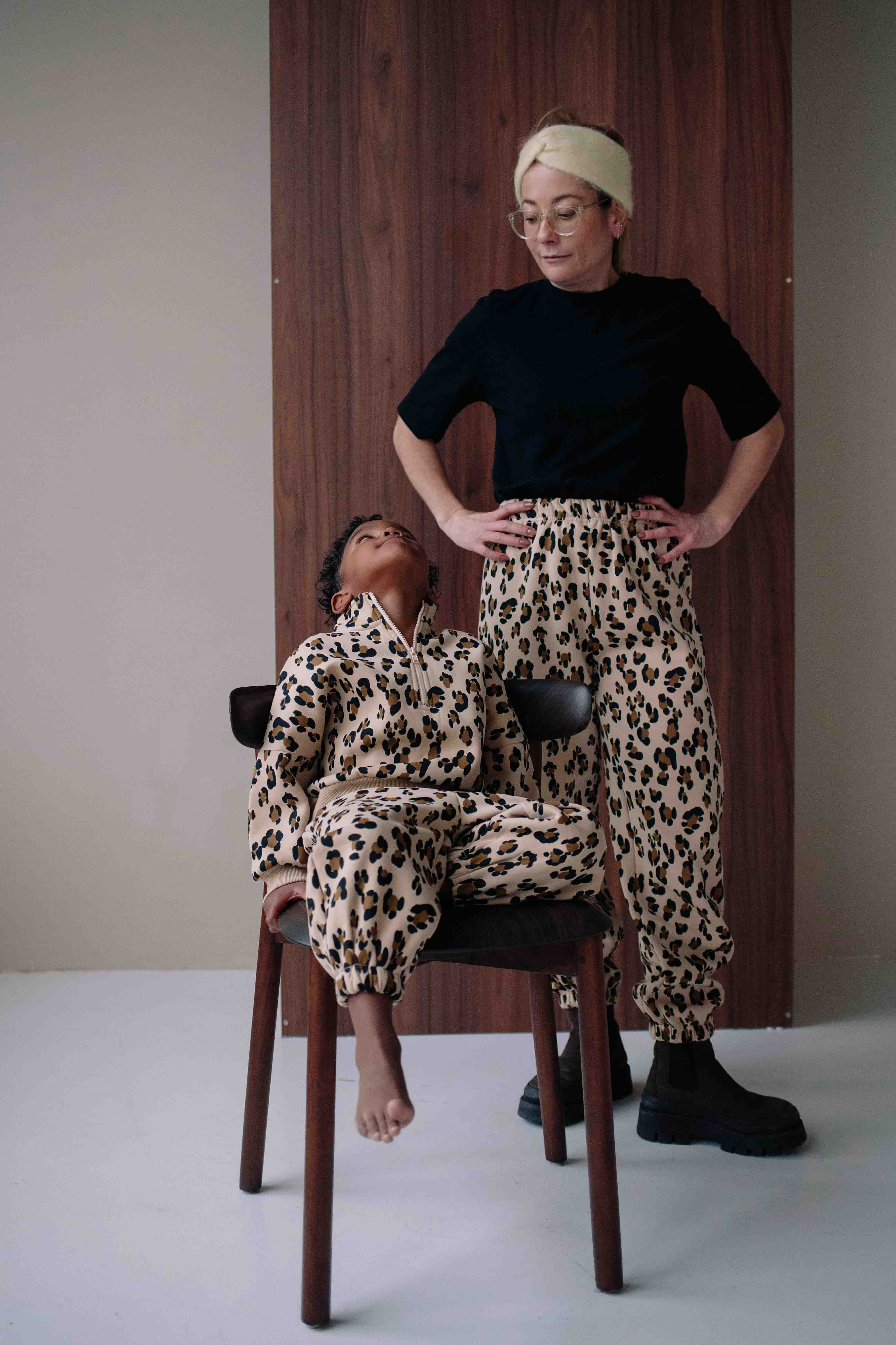 MATCHY - ENSEMBLE LEOPARD