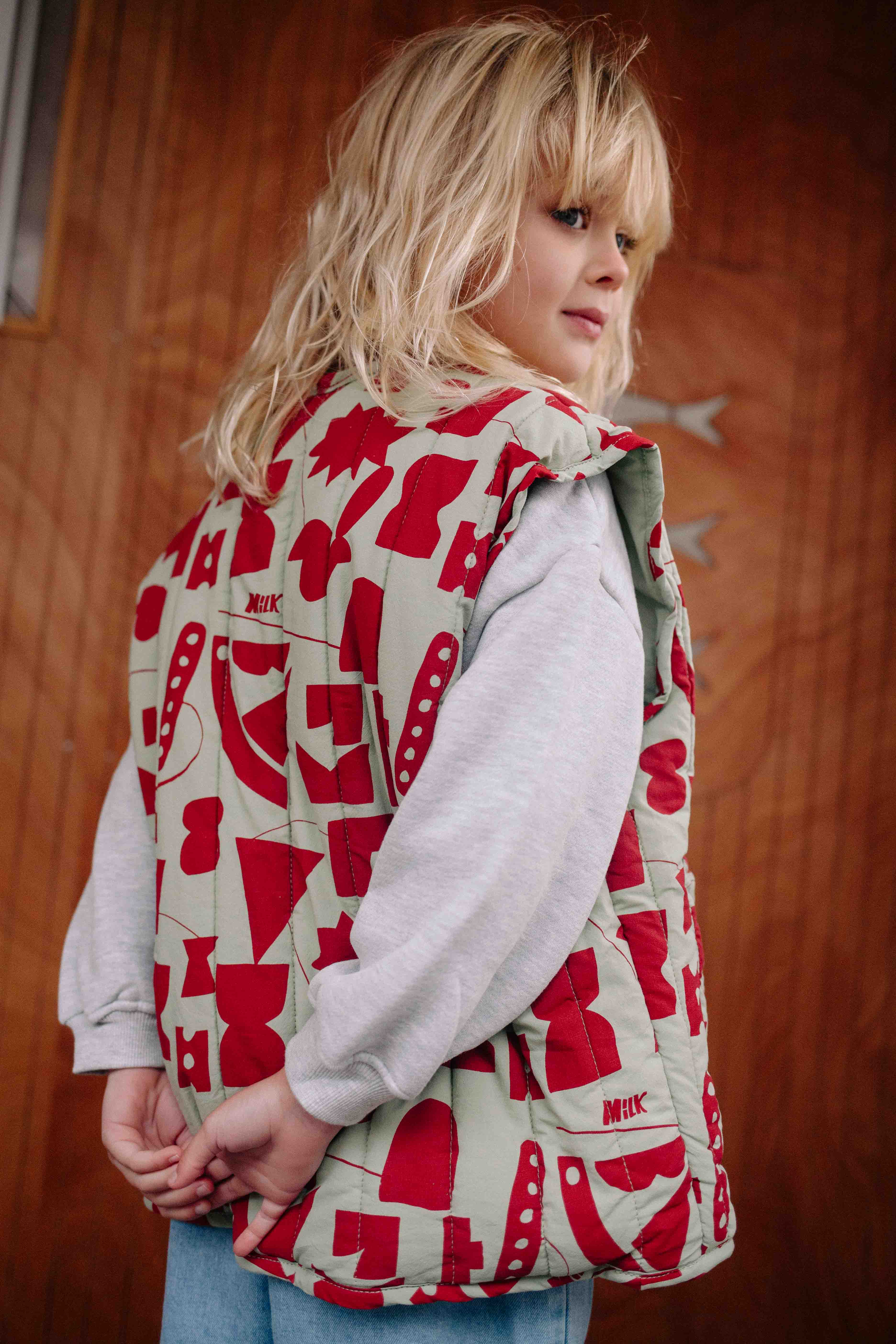 GILET MATCHA AU MILK