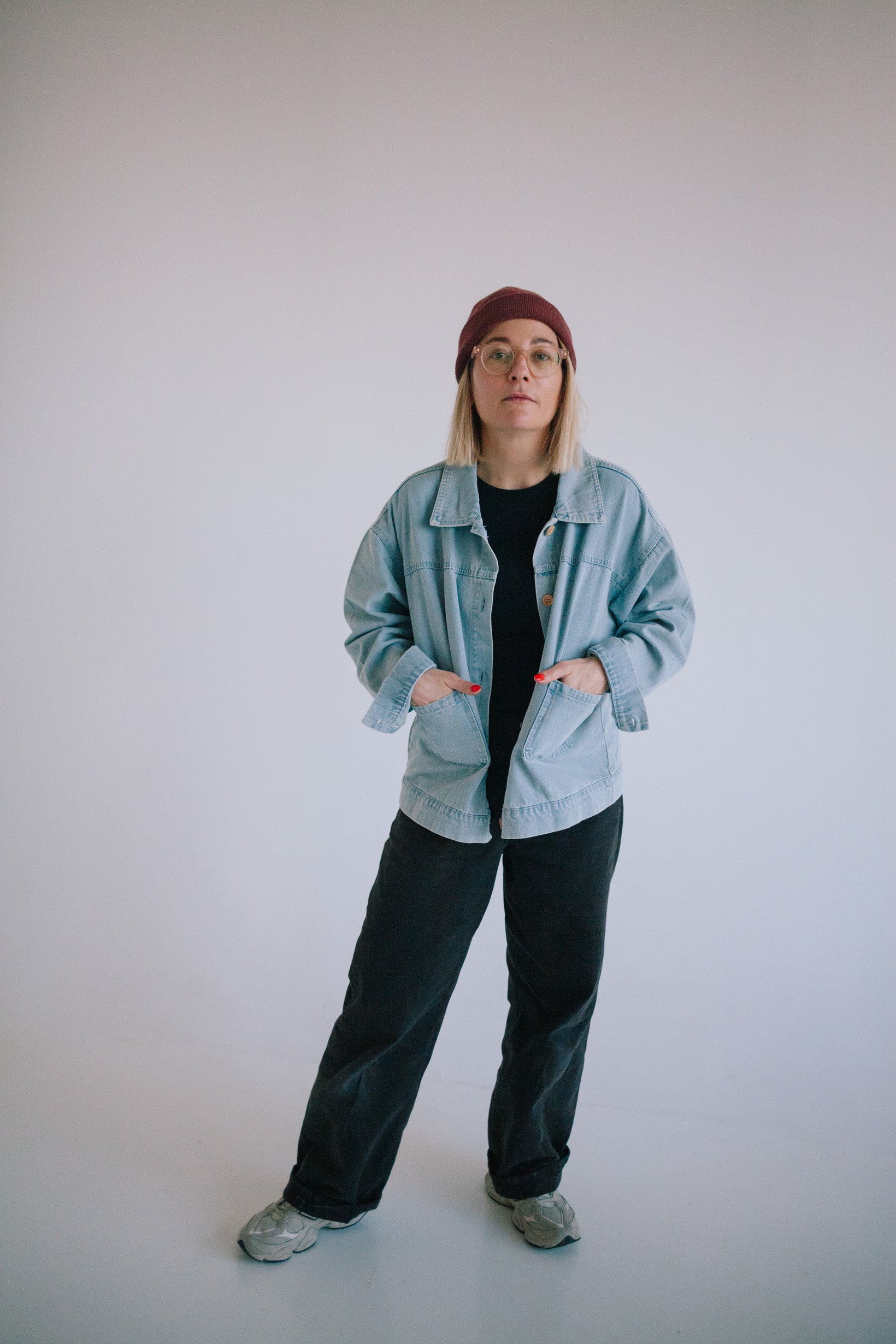VESTE JEAN DÉLAVÉE FEMME