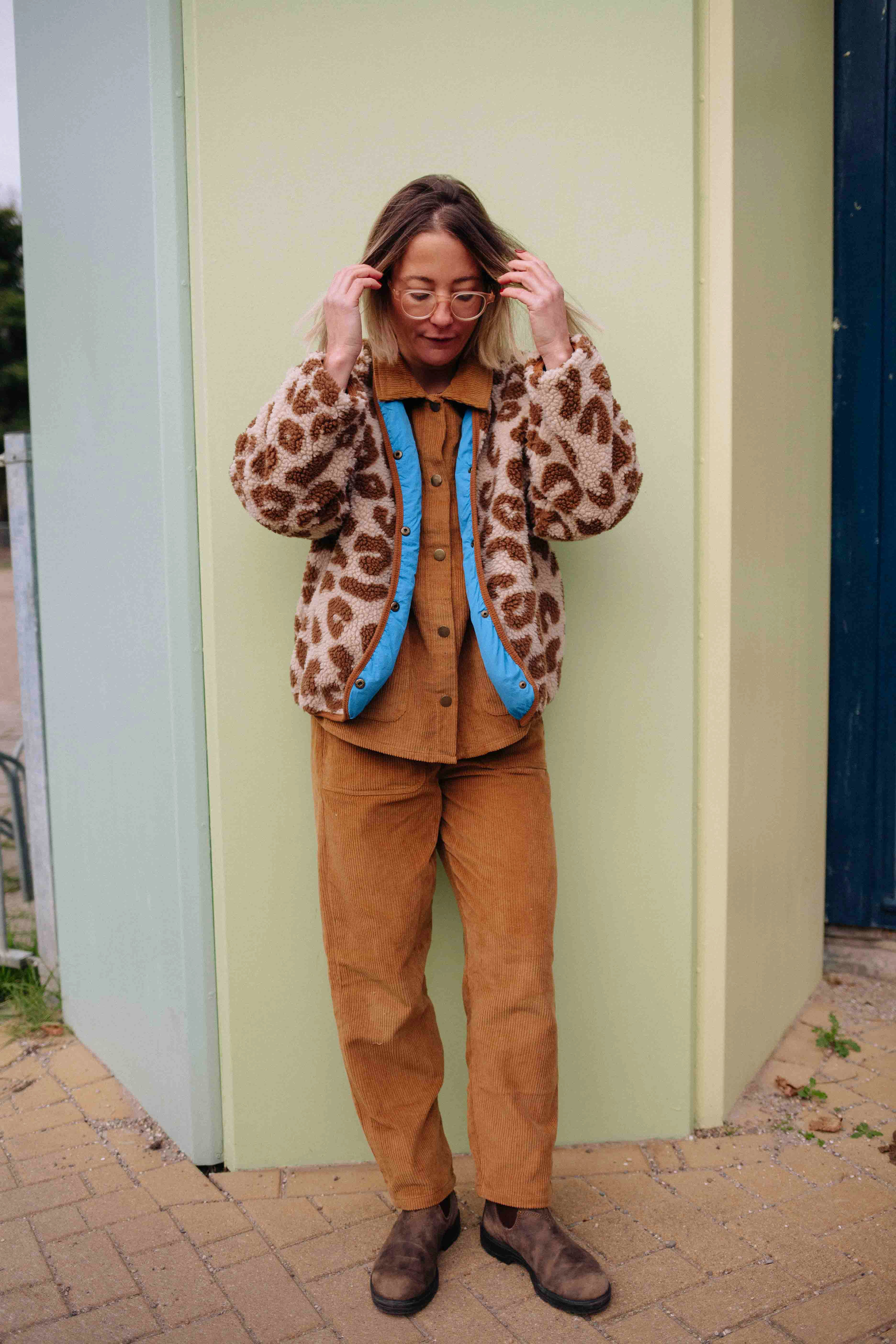 LEO SHERPA COAT WOMAN