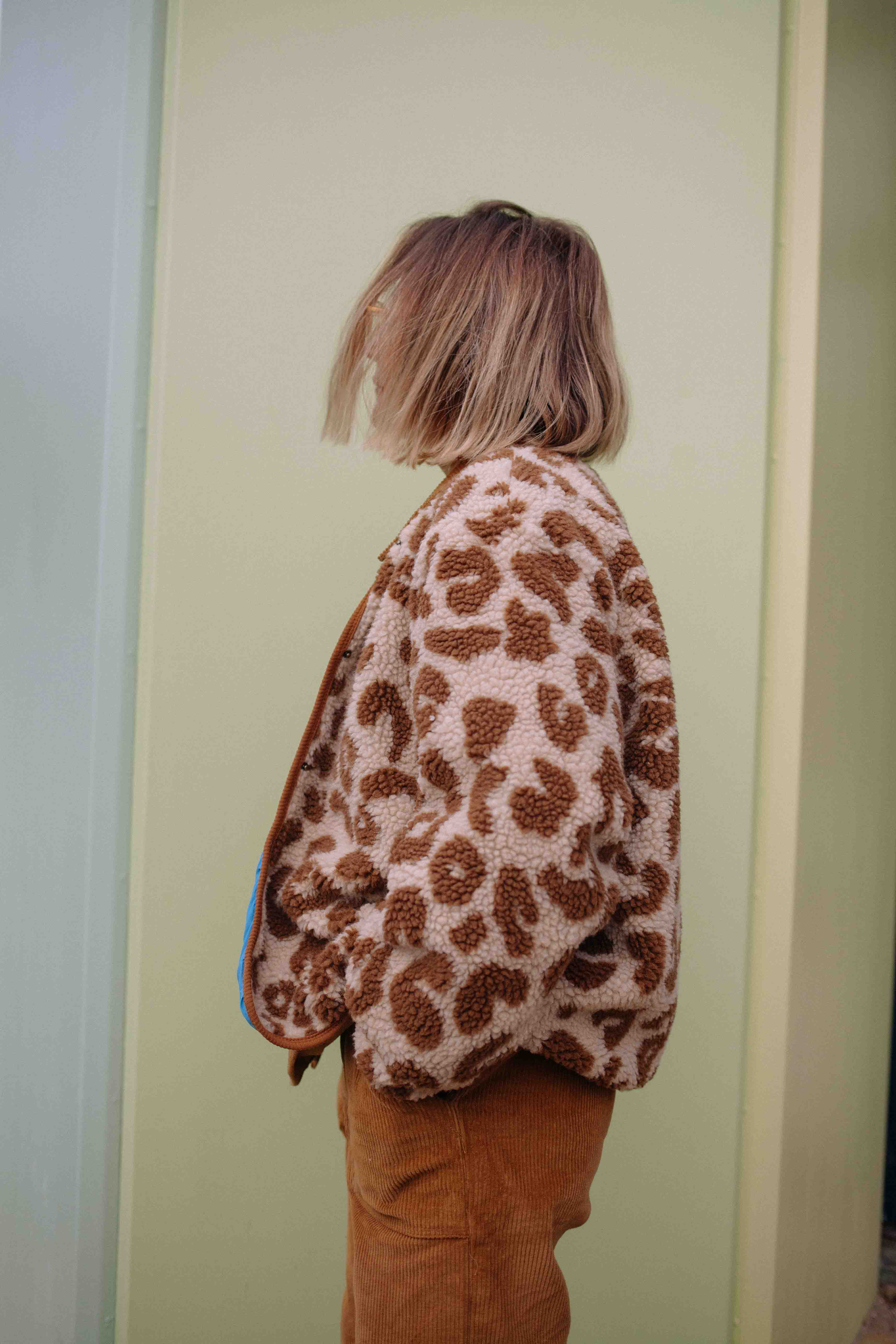 LEO SHERPA COAT WOMAN