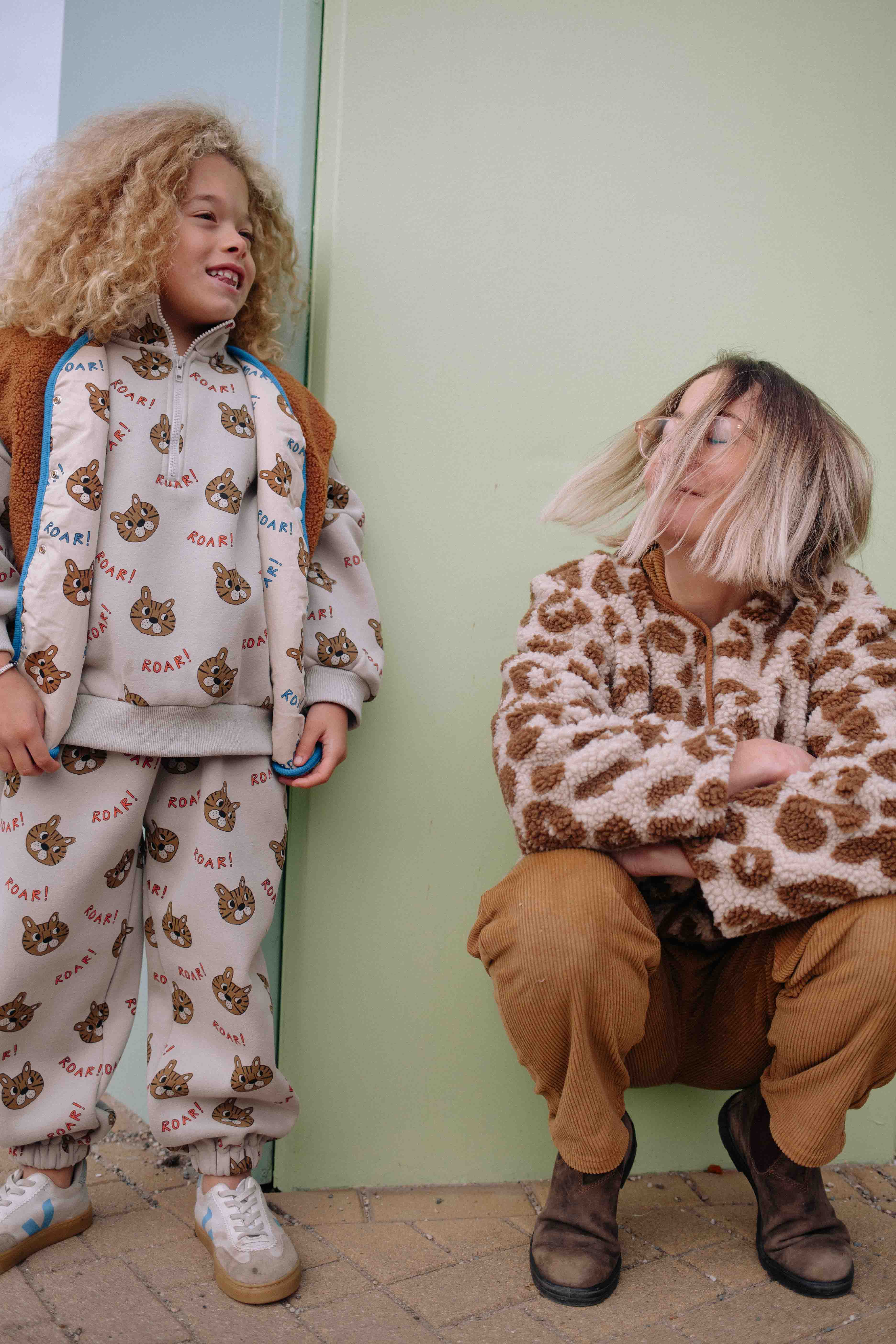 LEO SHERPA COAT WOMAN