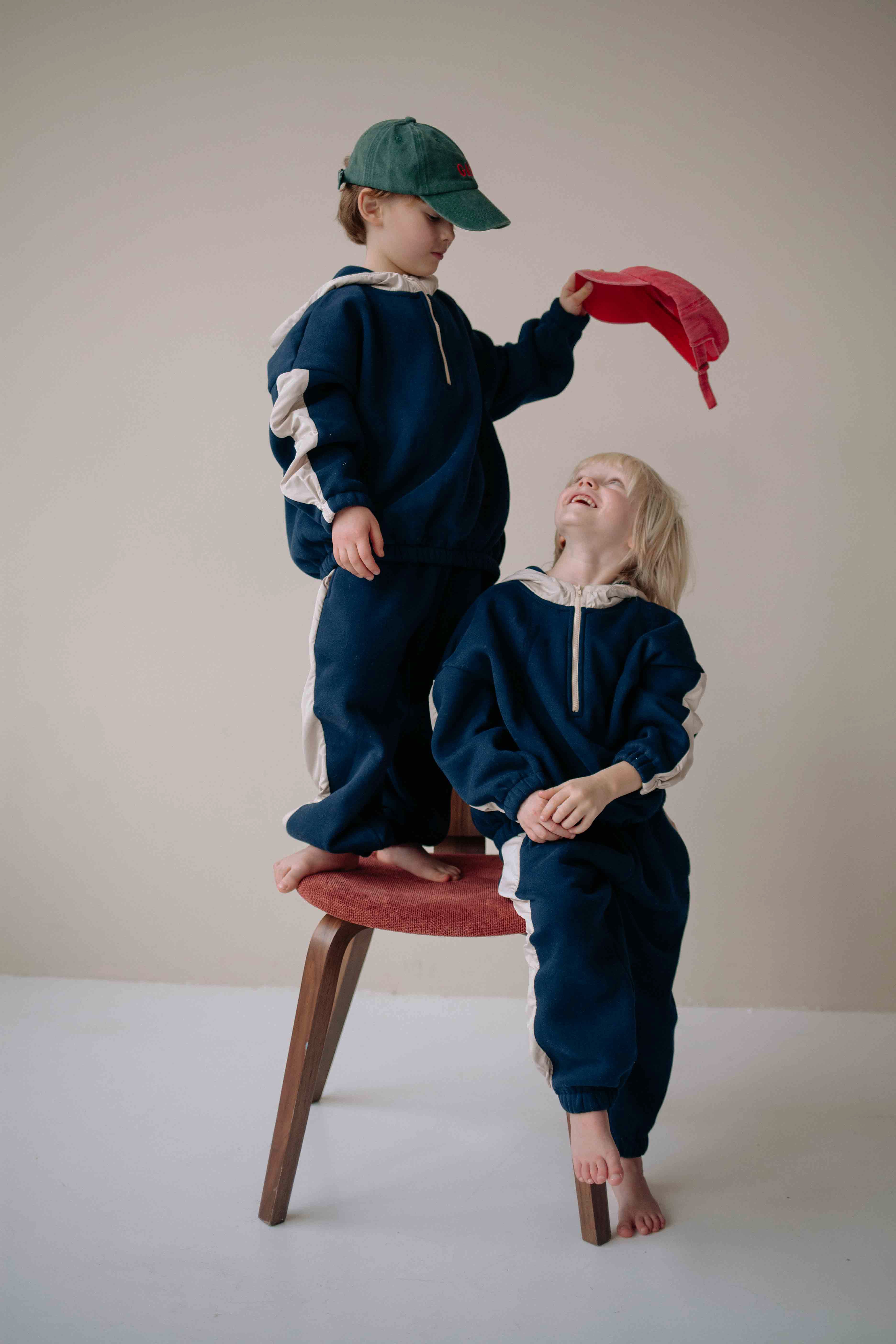 ENSEMBLE BLEU SPORTY CHIC